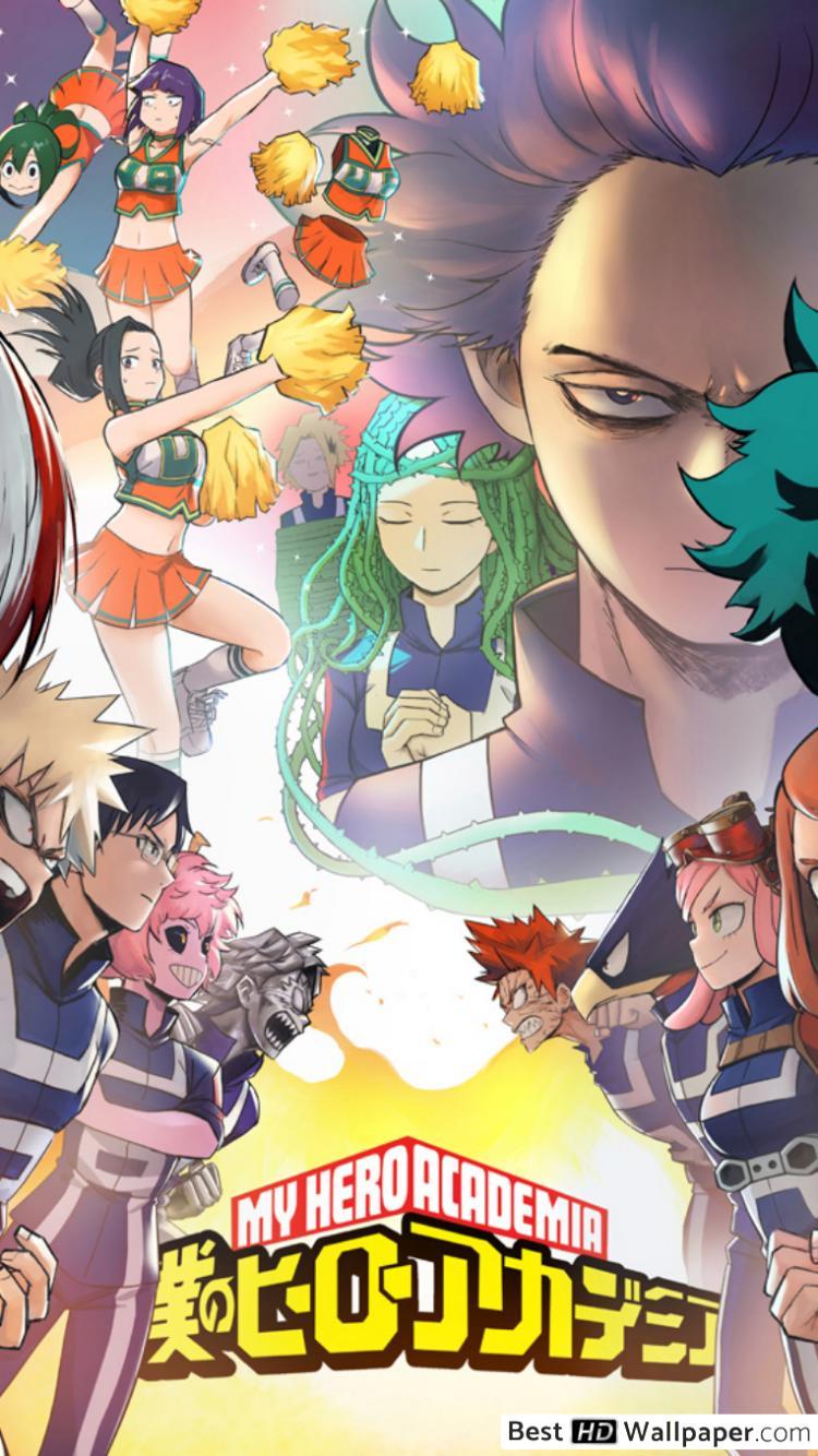 750x1334 My Hero Academia A & Class B HD wallpaper download