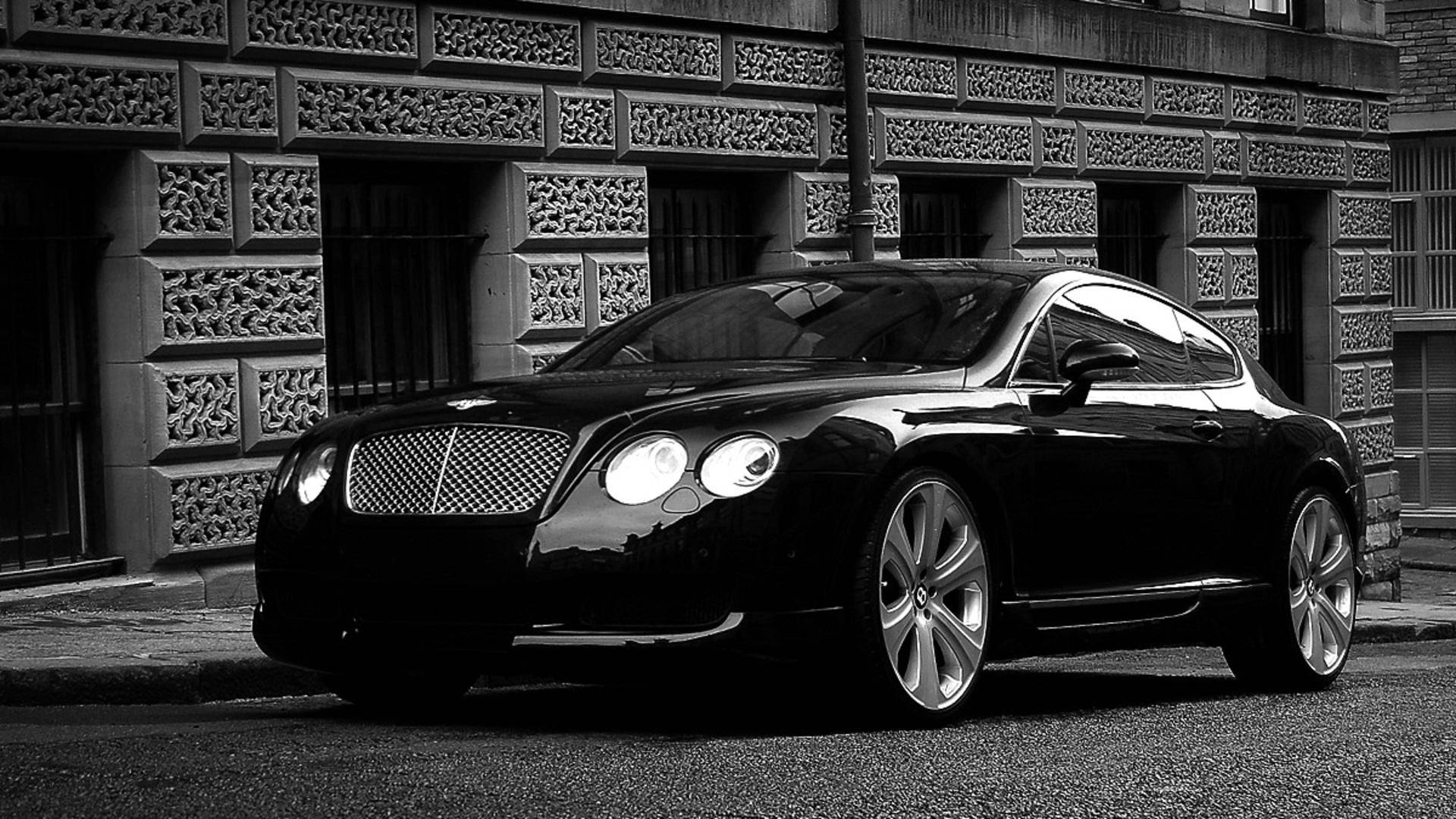 1920x1080 Download Black Bentley Continental Gt V8 Wallpaper