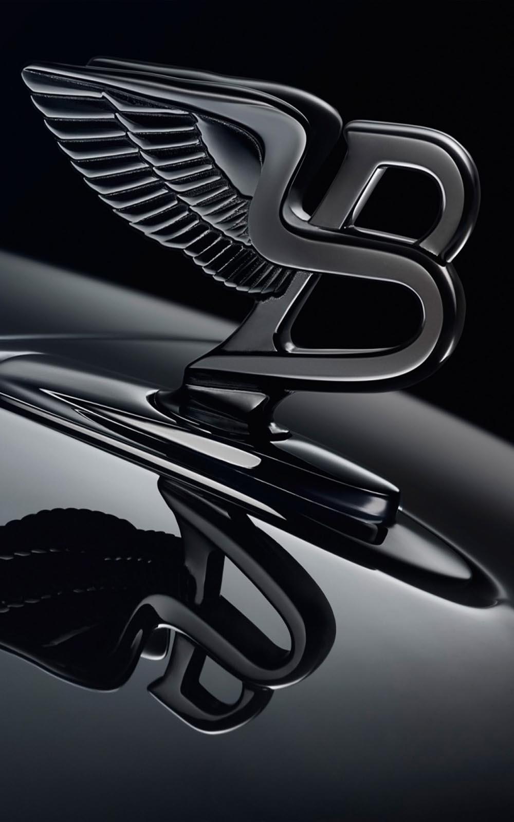 1000x1600 Bentley Shinning Black Logo Free HD Mobile Wallpaper