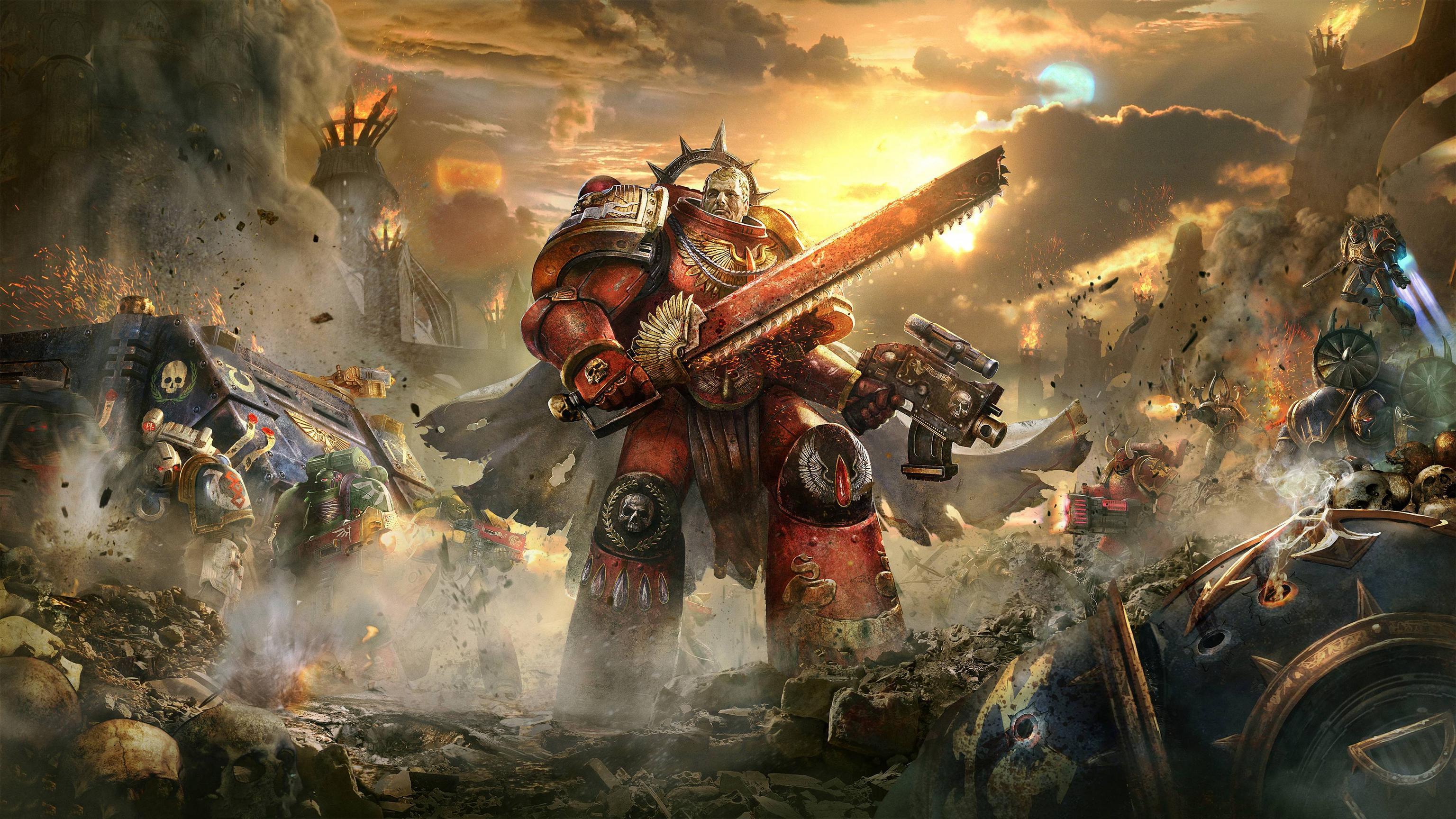 3072x1728 Warhammer 40k: Orks Kaptin Badrukk OOP BNIB (AS022)