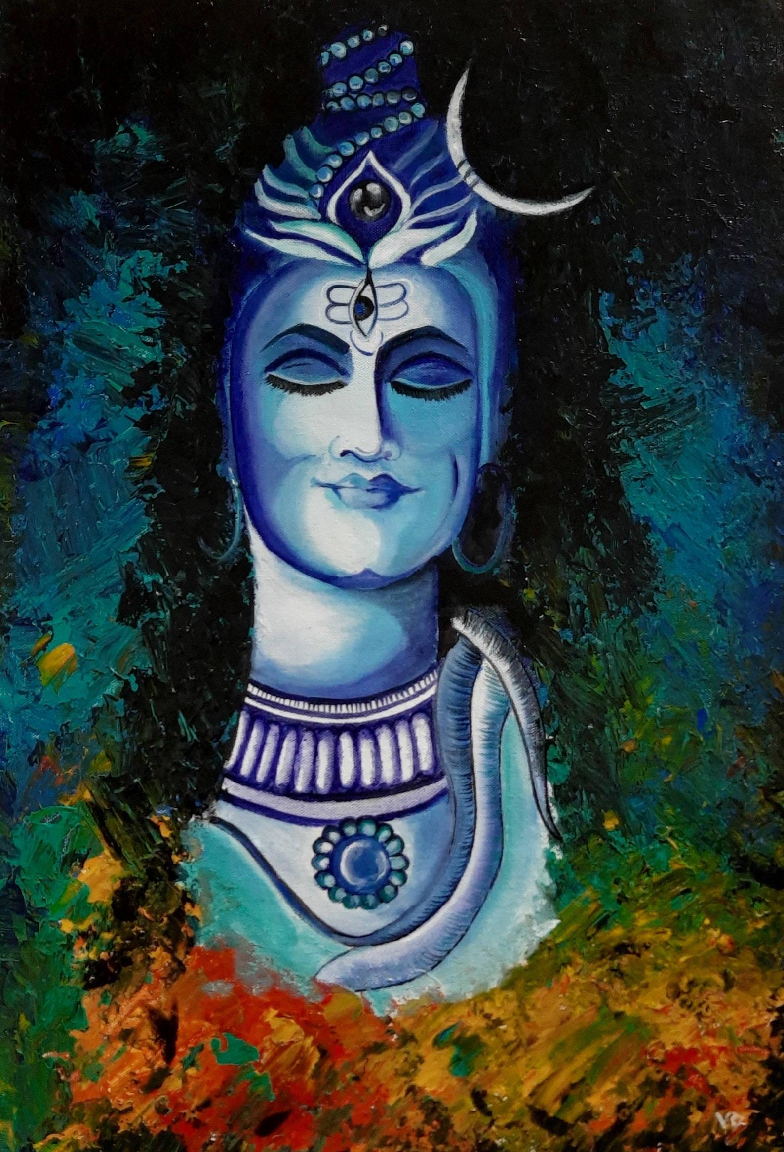 Shiva Portrait Wallpapers - Top Free Shiva Portrait Backgrounds ...