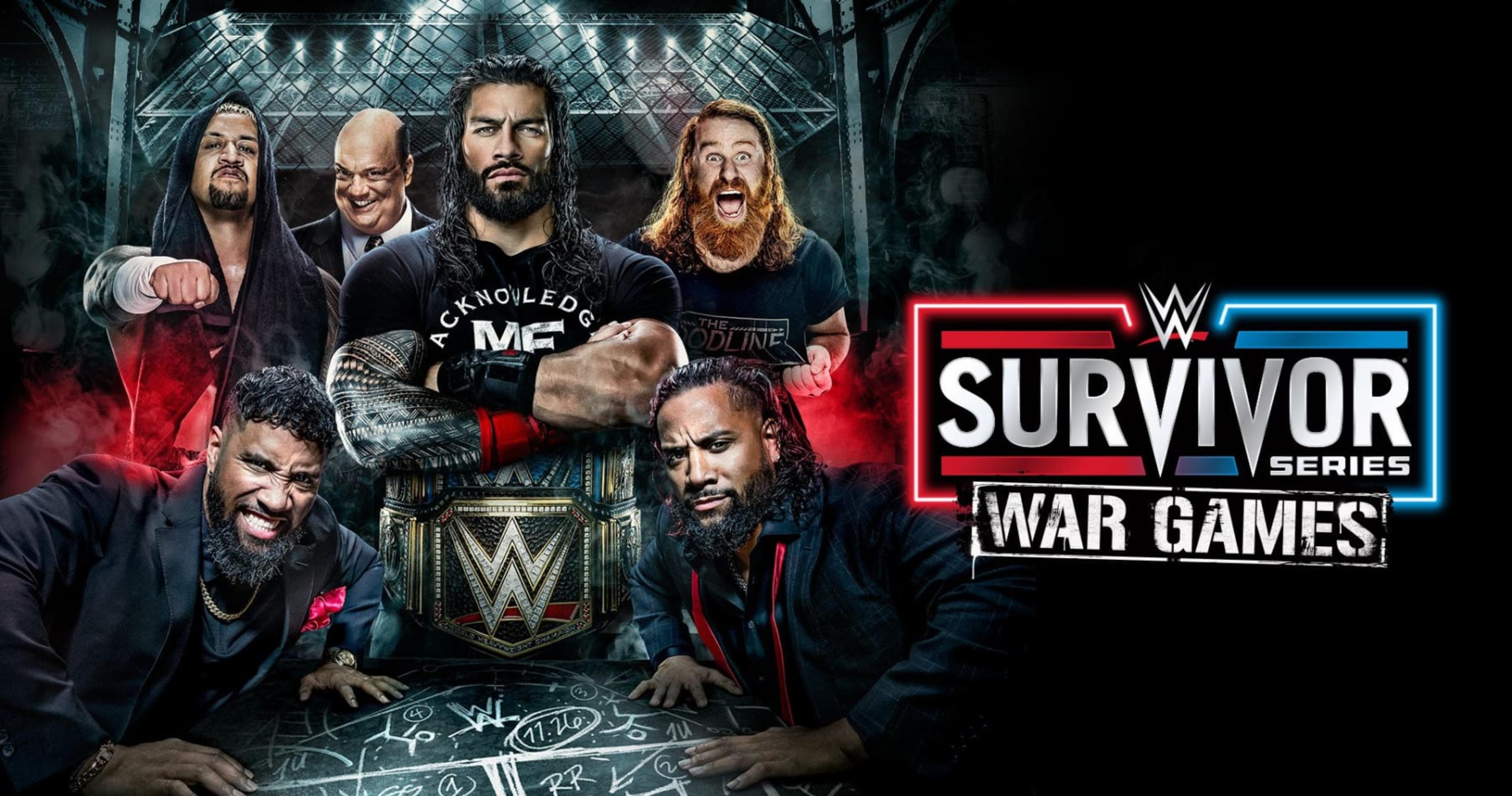 3800x2000 Final Picks for Roman Reigns, Bloodline and WWE Survivor Series WarGames 2022 Card. News, Scores, Highlights, Stats, and Rumors