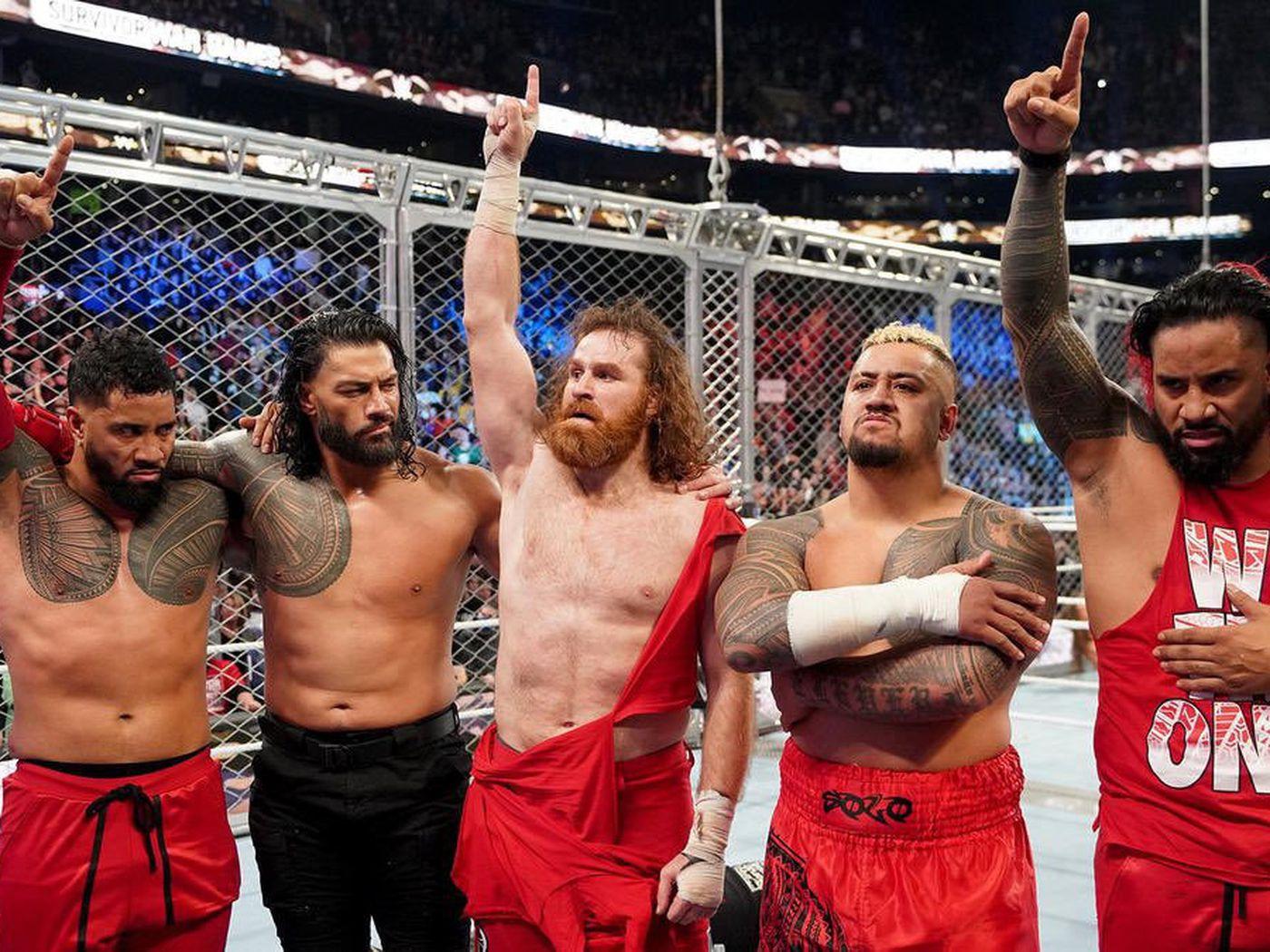 1400x1050 Sami Zayn Backs the Bloodline at 'WarGames'