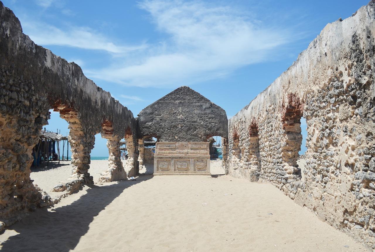 1280x860 St anthony's church, dhanushkodi, tamil nadu, india, abandoned town