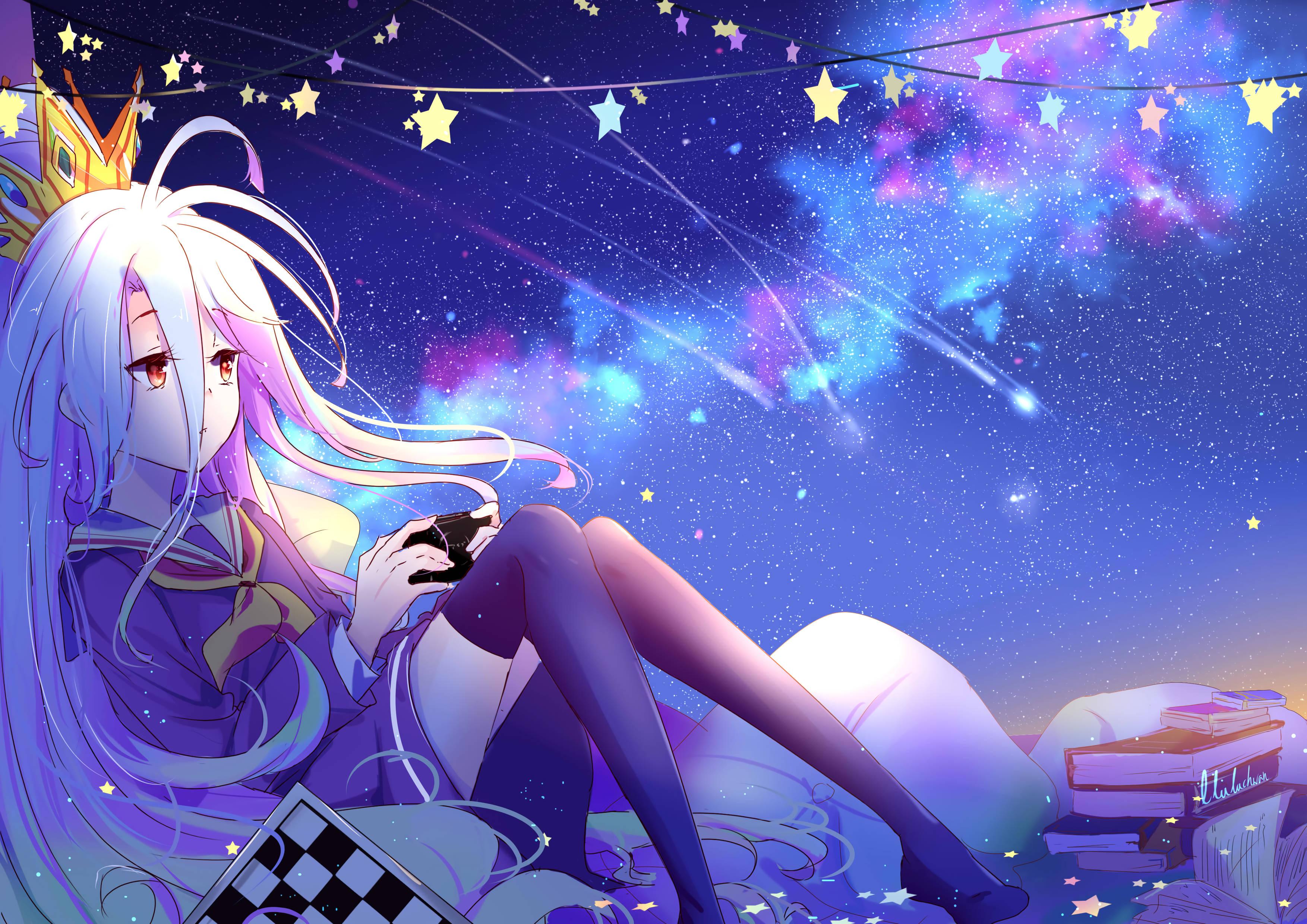 3507x2480 Download Anime Characters No Game No Life Wallpaper