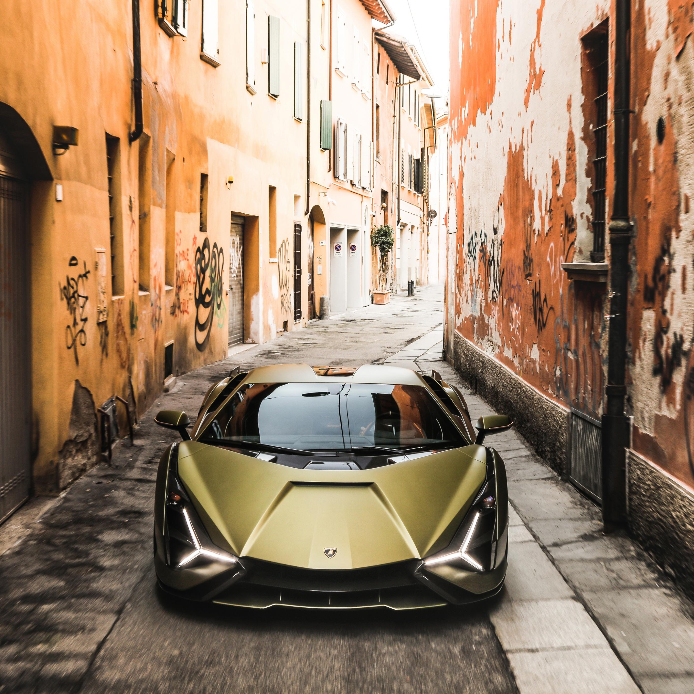 2732x2732 Lamborghini Sián FKP 37 Wallpaper 4K, Hybrid cars, Cars