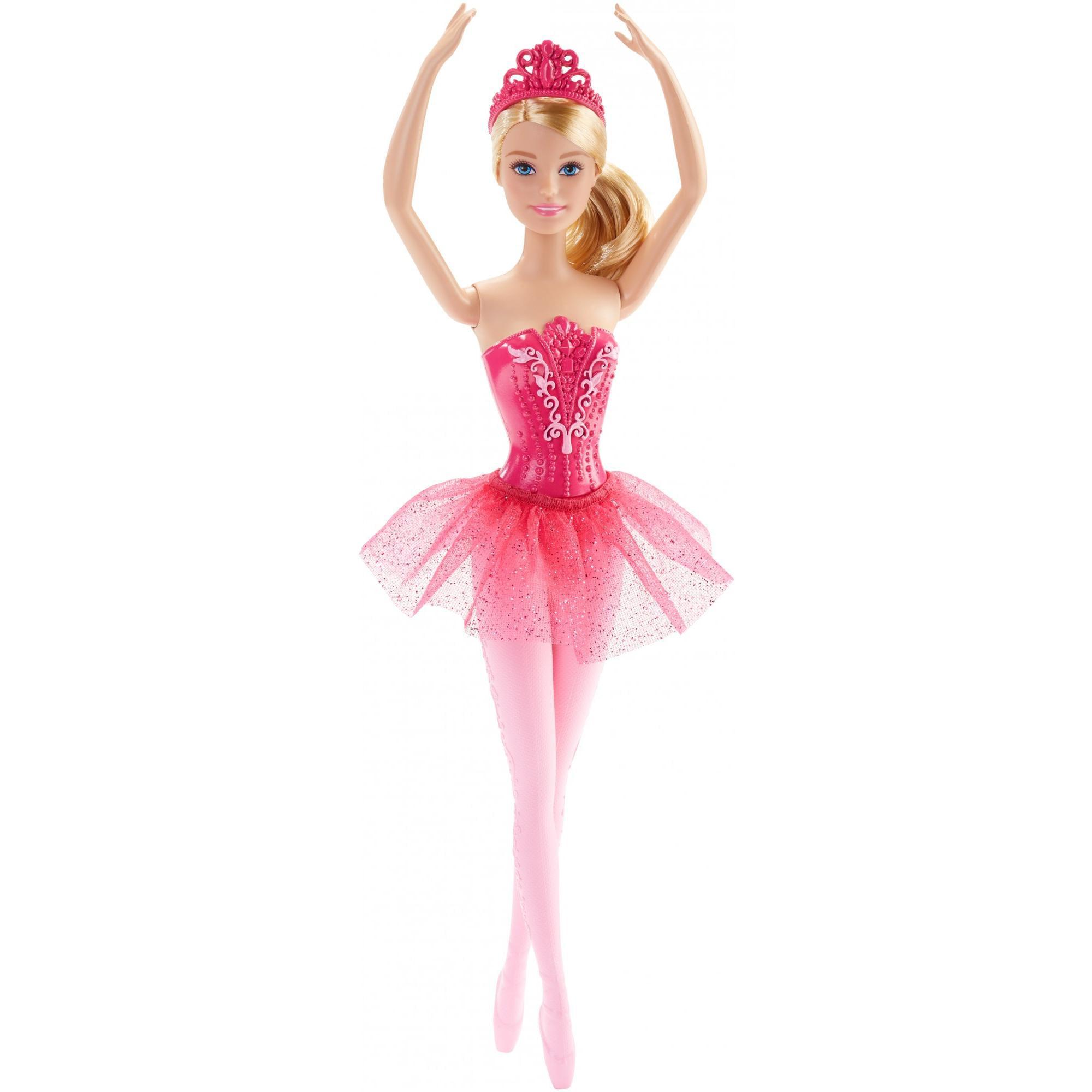 2000x2000 Barbie Ballerina Doll with Removable Pink Tutu & Tiara