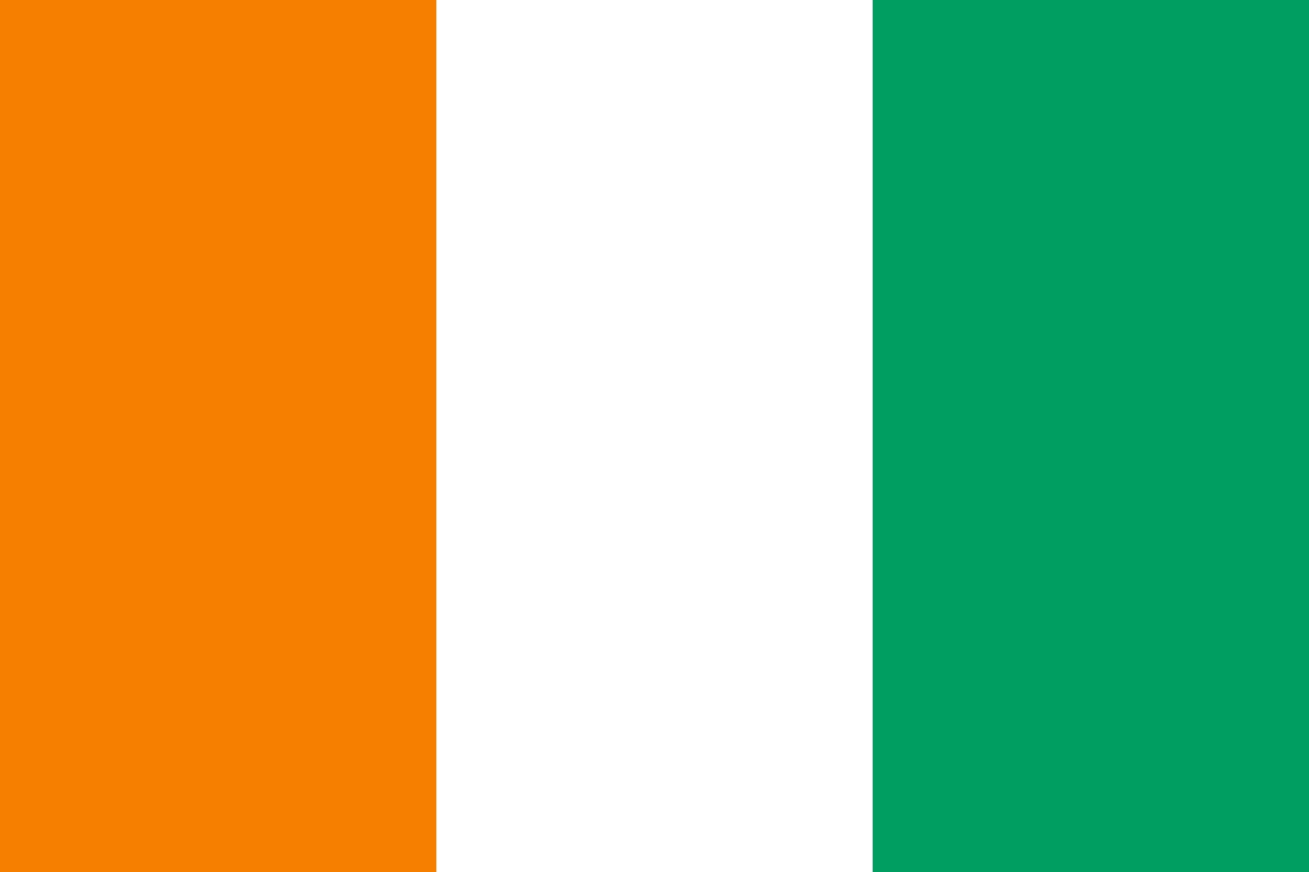 1200x800 Download Simple Ivory Coast Flag Wallpaper
