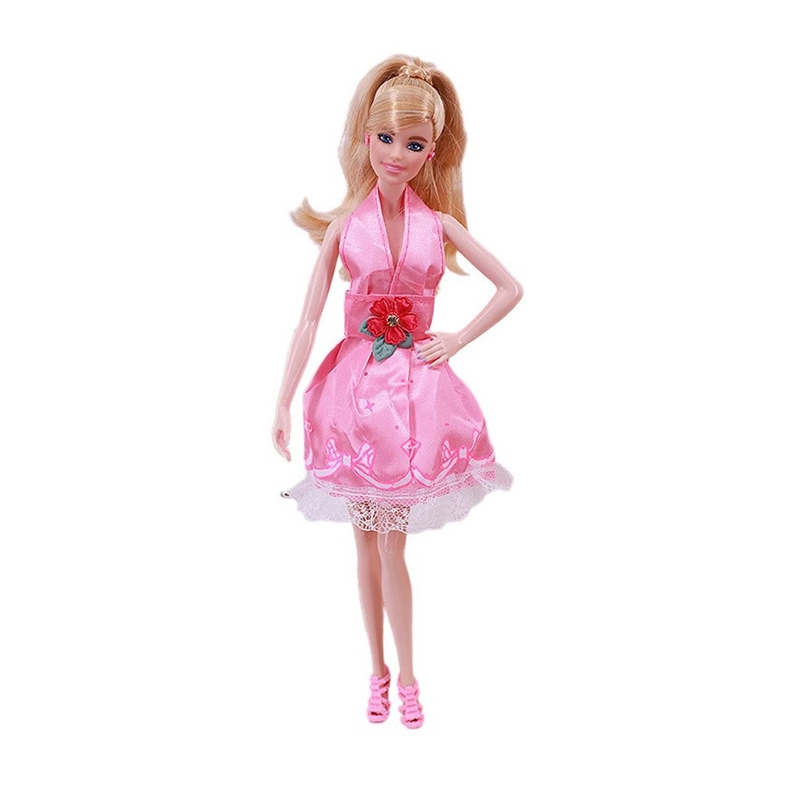 1600x1600 Wholesale 30cm Doll Clothes Princess Costume Doll Dress Accessories Girl Toys Show Real Doll Princess Queen Evening Dress Styling Dress Up Dollhouse DIY Mini Cute Accessories ( Color : 11 01 )