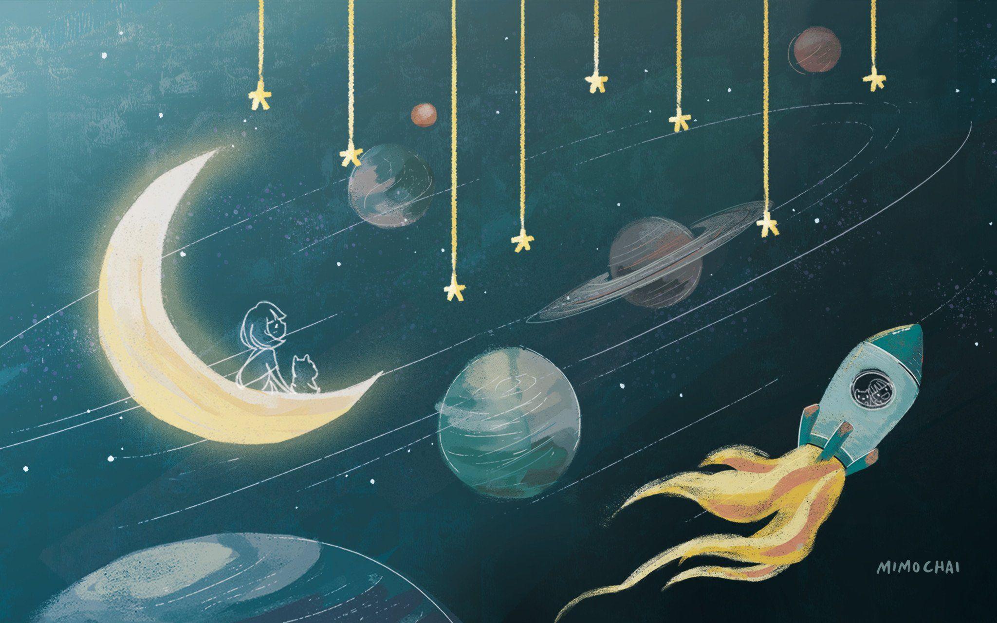 2048x1280 Space Laptop Wallpaper