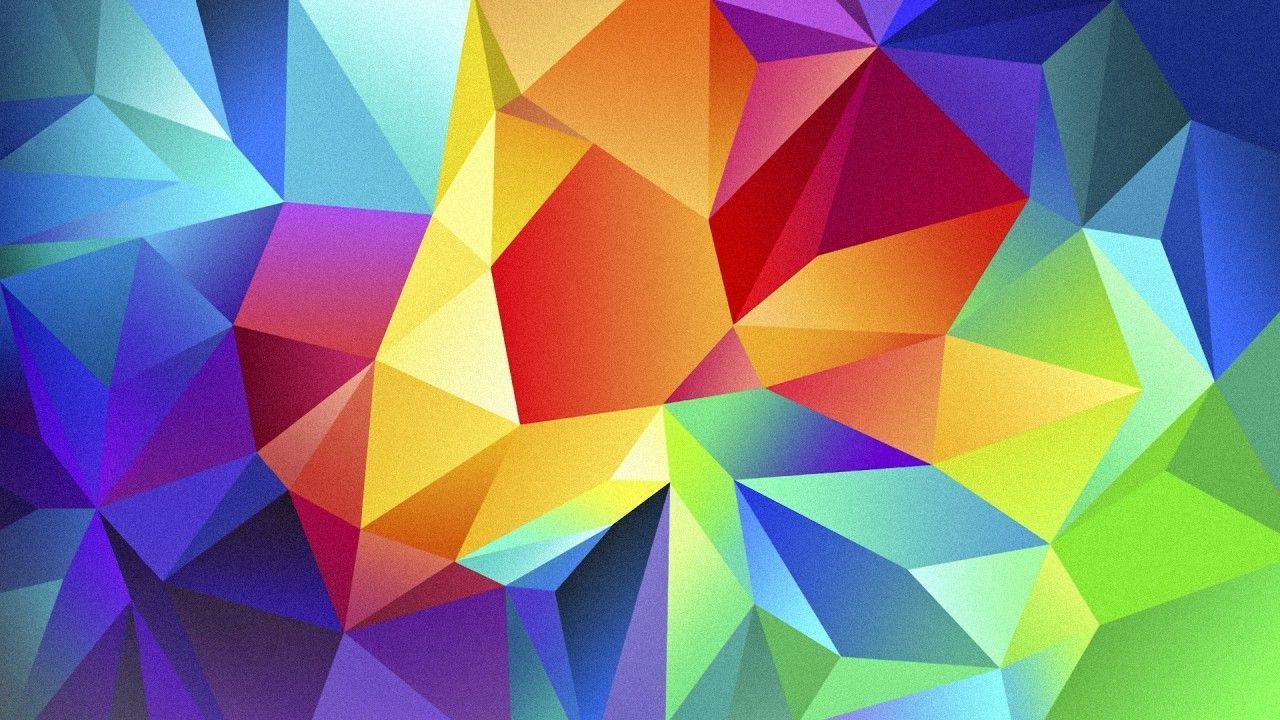 Rainbow Polygon Wallpapers - Top Free Rainbow Polygon Backgrounds ...