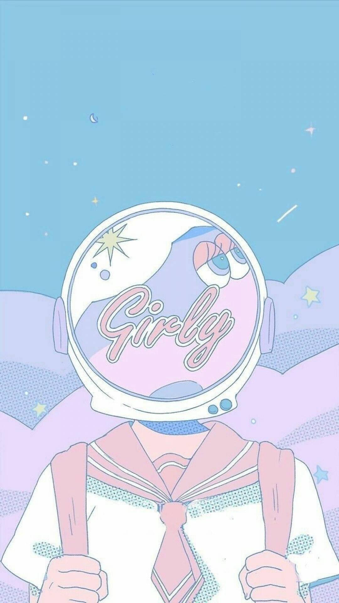 1080x1920 Download Space Themed Pretty Aesthetic Wallpaper