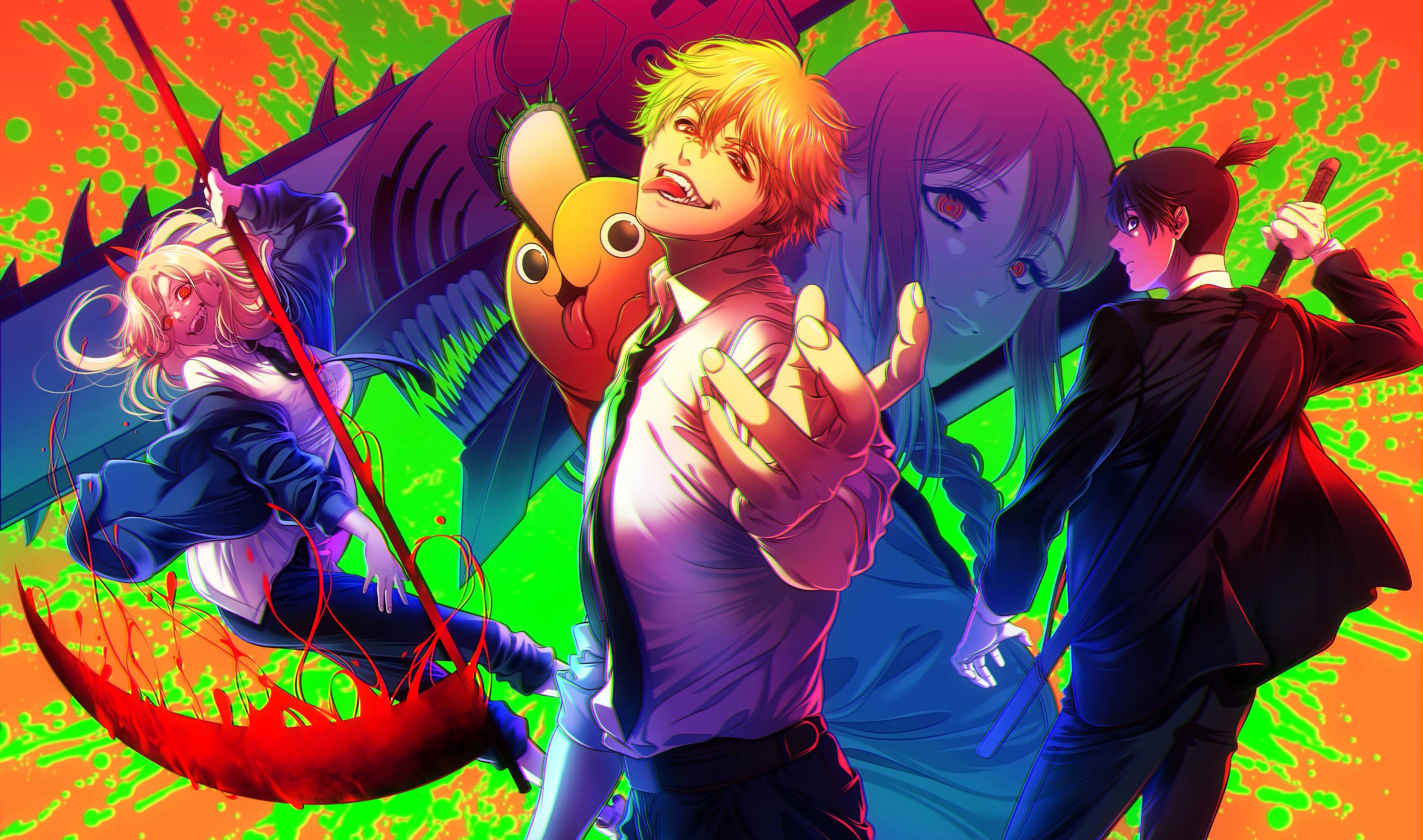 Chainsaw Man 4k Wallpapers Top Free Chainsaw Man 4k Backgrounds 