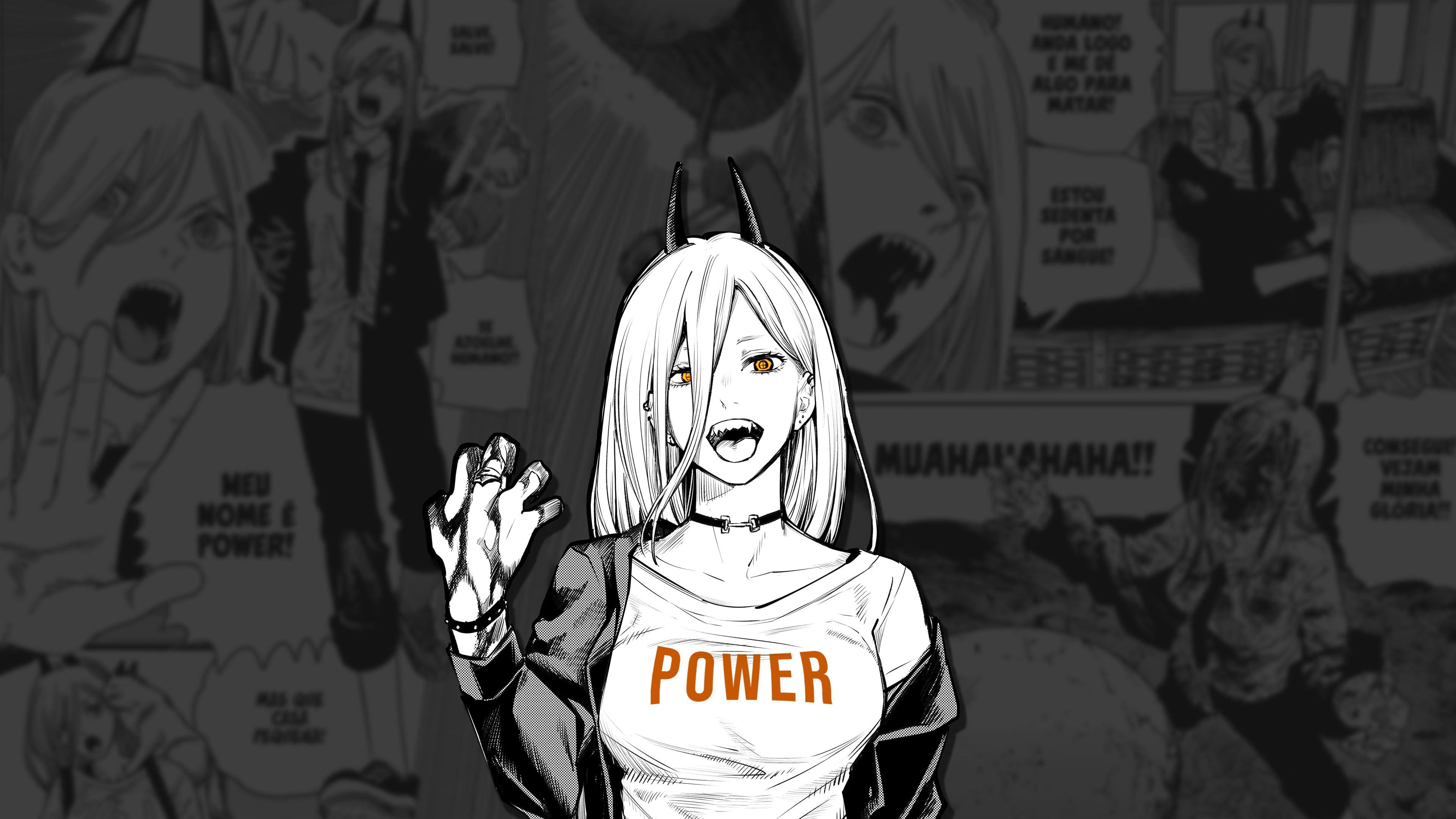 3840x2160 HD wallpaper: Power Chainsaw Man
