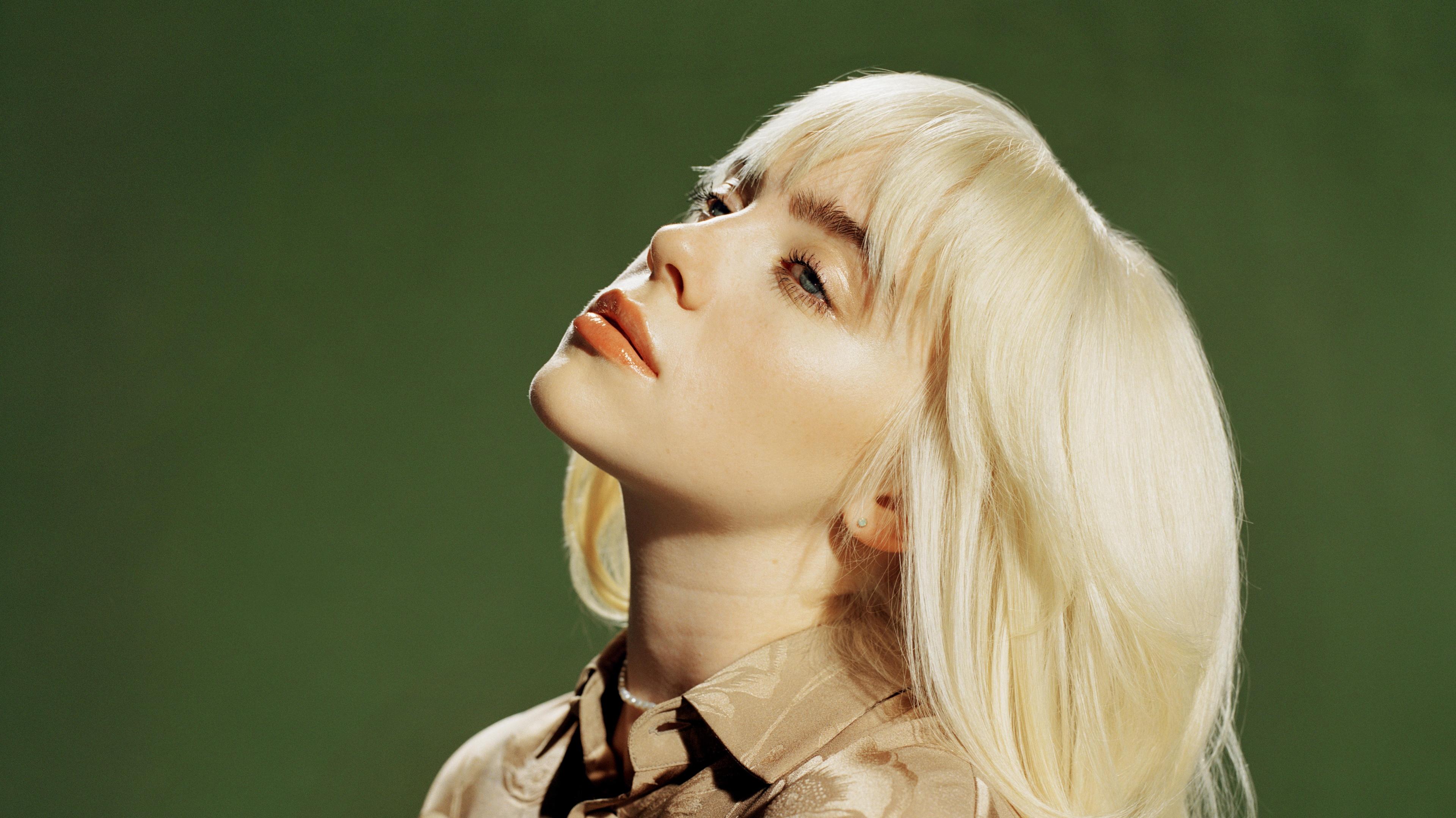 3840x2160 Billie Eilish Wallpaper 4K, 5K, American singer, 8K