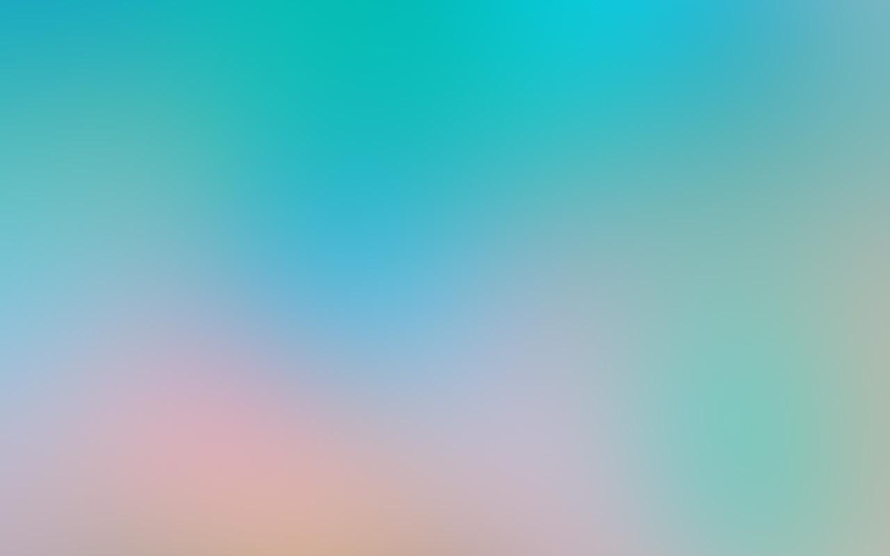 1280x800 Pastel Green Blue Blur Gradation Wallpaper