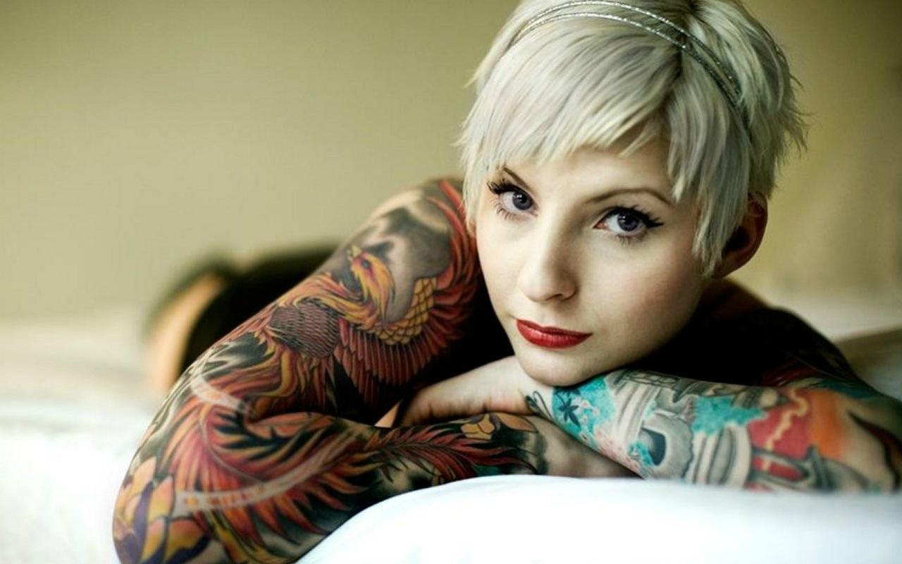 1280x800 Tattoo Girl Wallpaper 1280x800