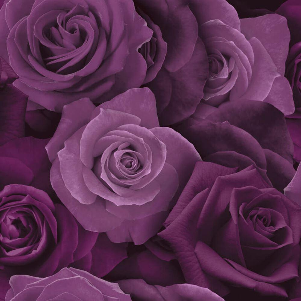1000x1000 FLORAL WALLPAPER BOTANICAL GARDEN FLOWERS ROSES