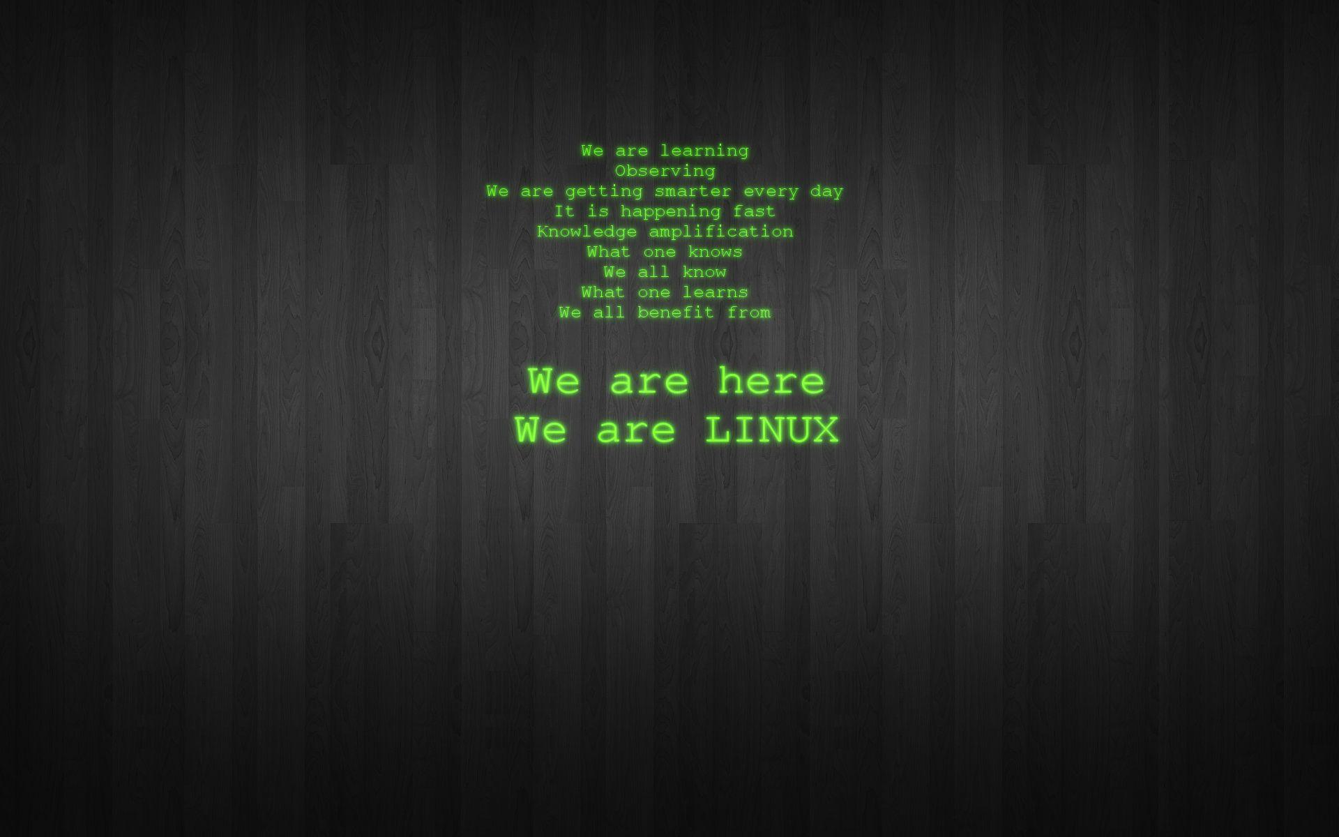 1920x1200 We are Linux!. Linux, Linux mint, Computer security