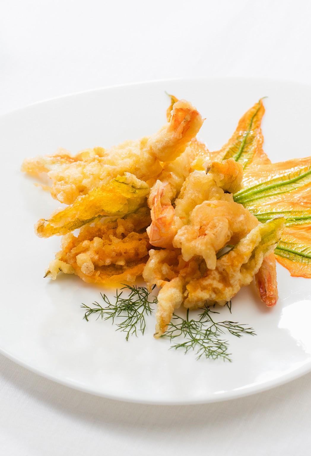 1048x1536 Shrimp and zucchini blossoms tempura Ireland to your home appliances provider