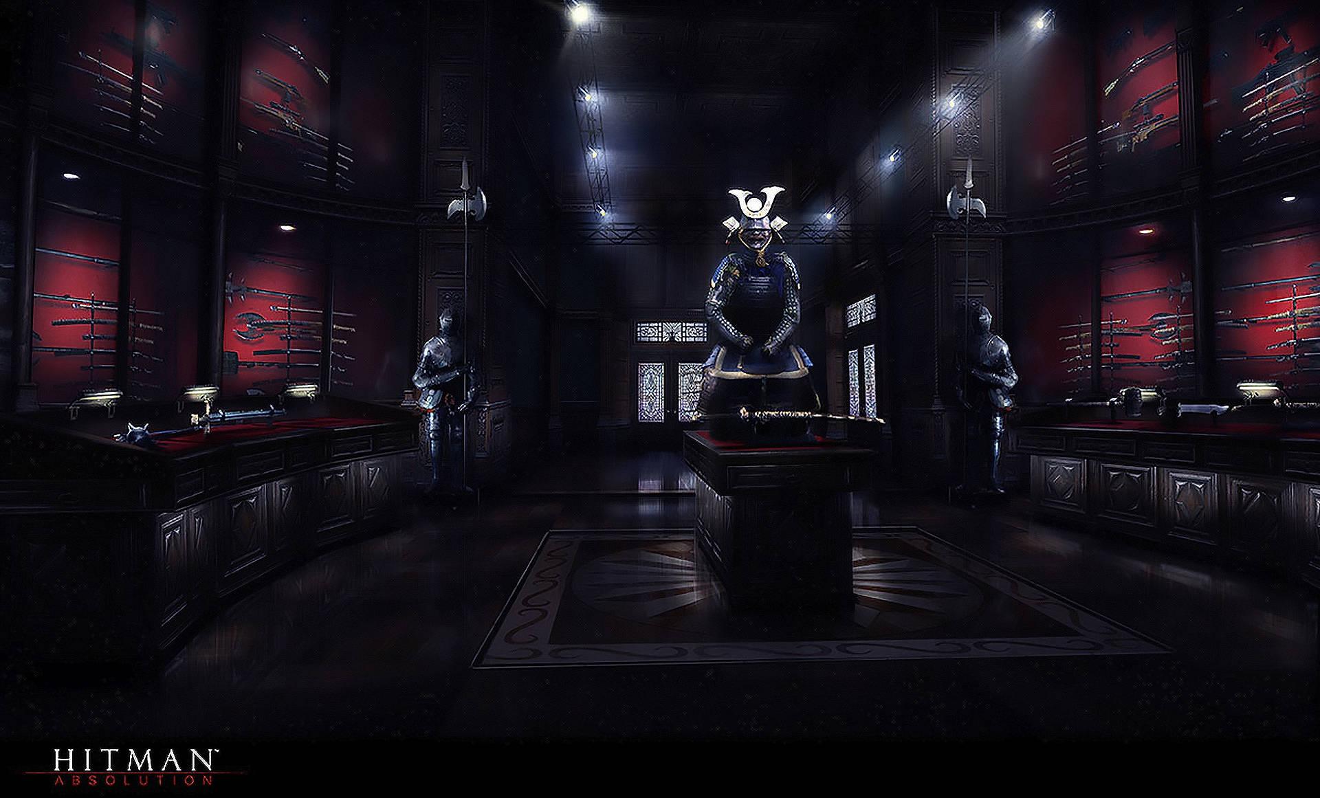 1920x1161 Download Hitman Absolution HD Dark Office Wallpaper