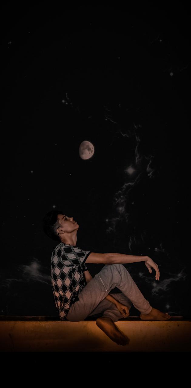 630x1280 Lonely nights wallpaper