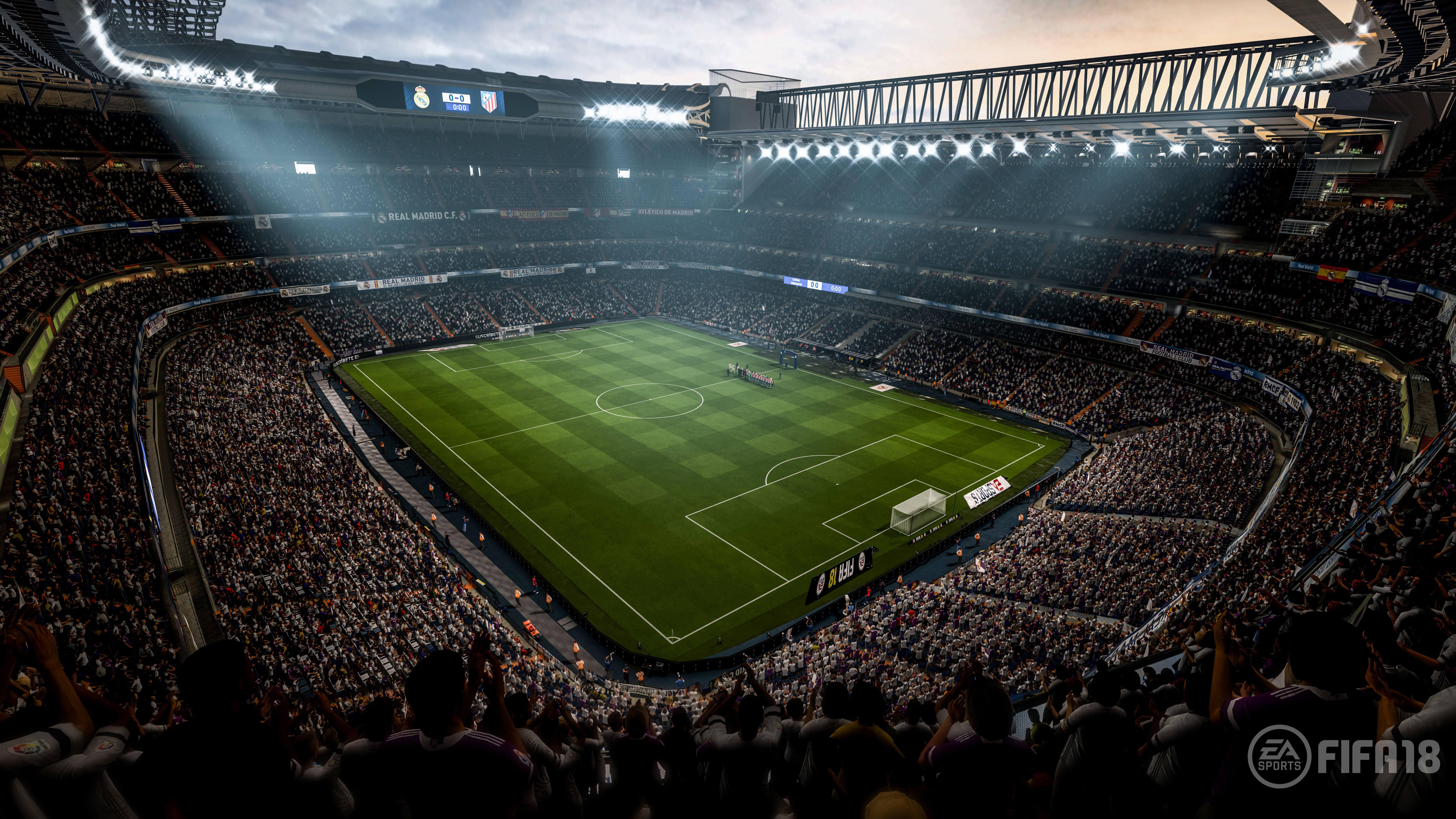 7680x4320 Fifa 18 Soccer Video Game Stadium 4K Wallpaper • GamePhD