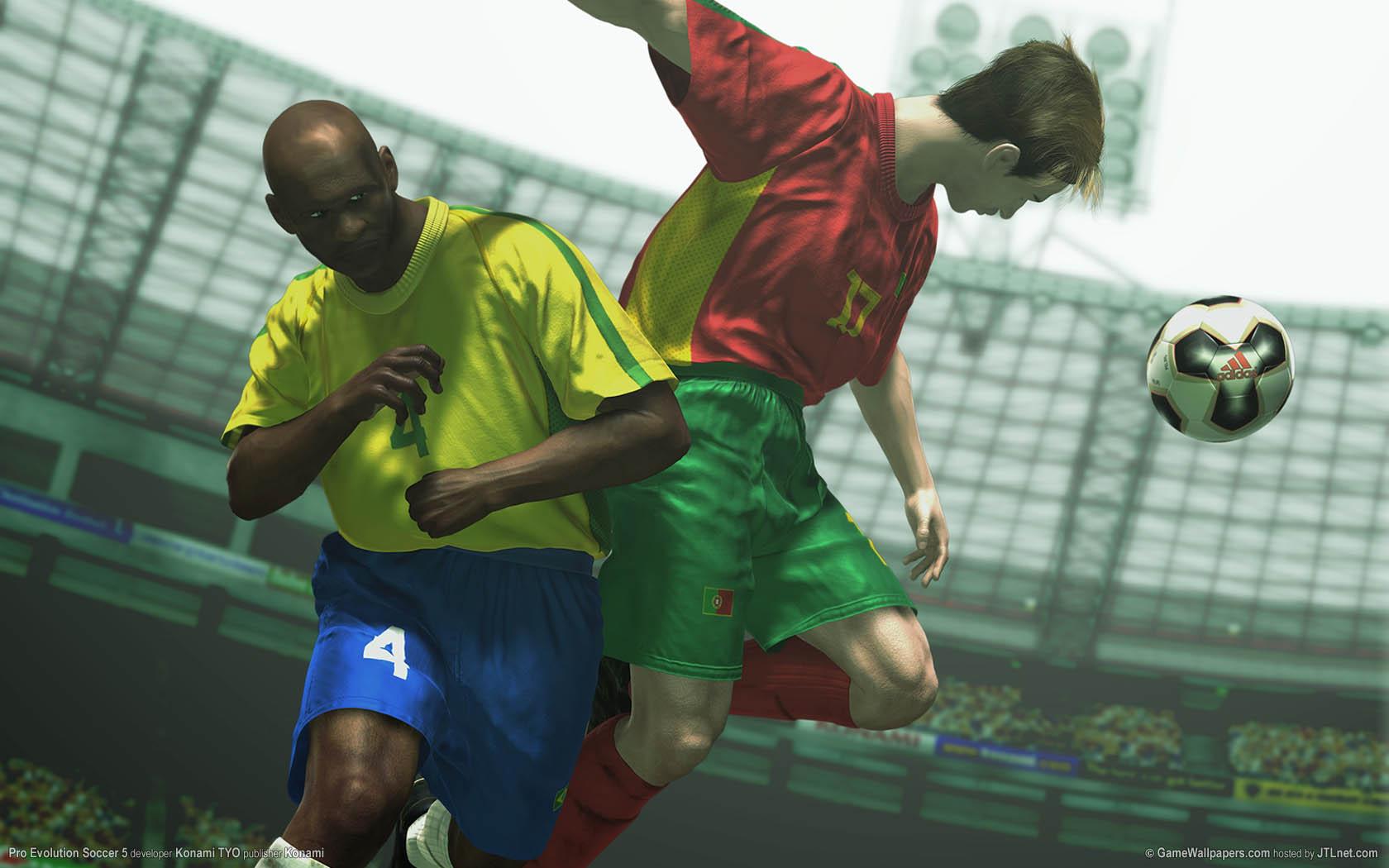 1680x1050 Pro Evolution Soccer 5 wallpaper 01 1680x1050