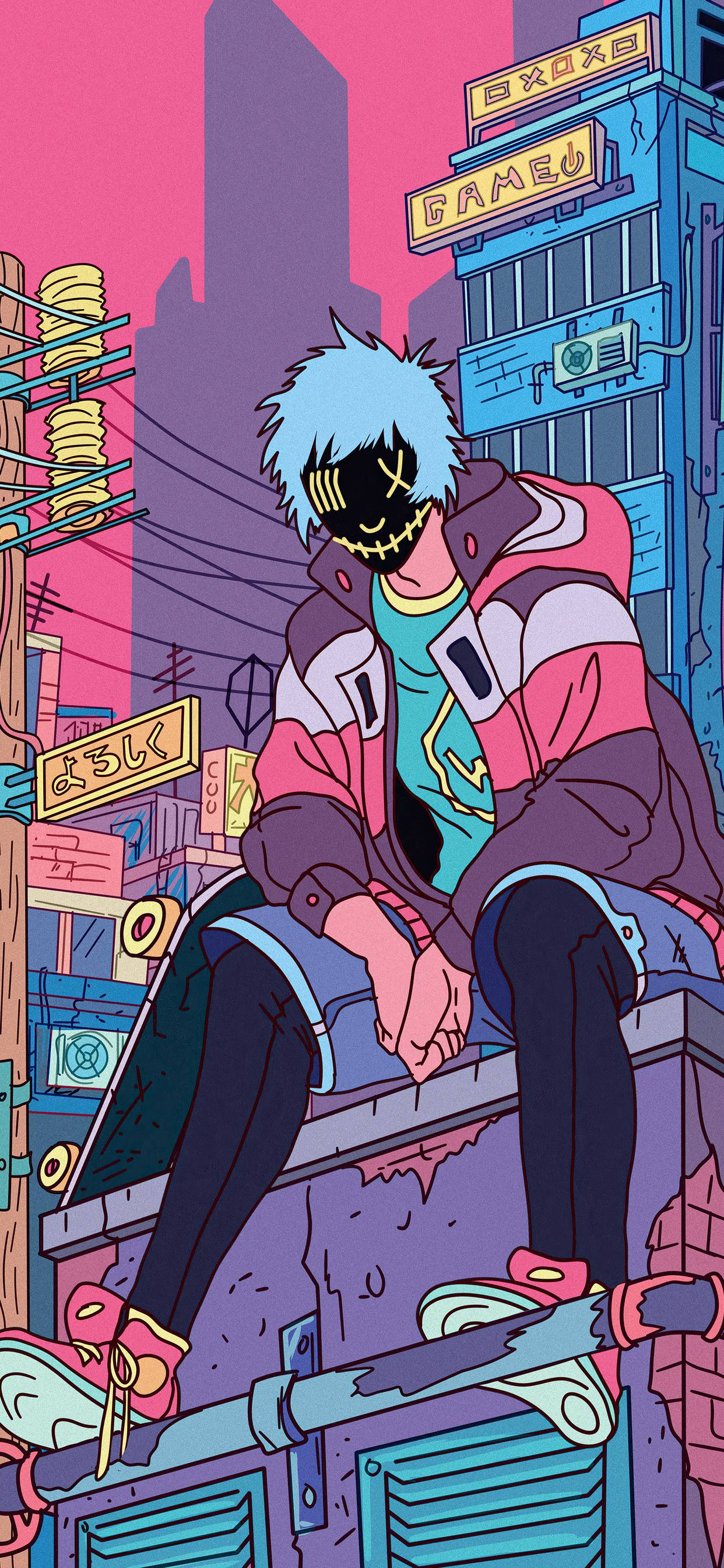 1242x2688 Anime Boy 4k iPhone XS MAX HD 4k Wallpaper, Image, Background, Photo and Picture