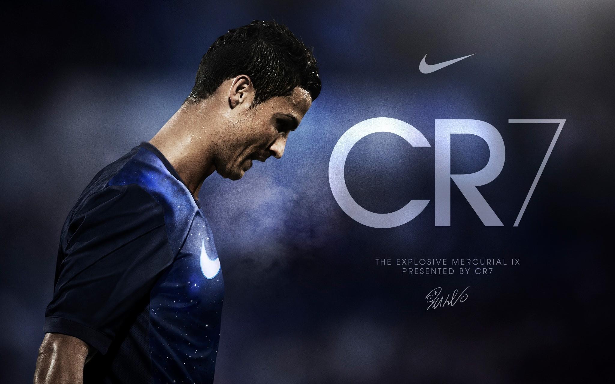 2048x1280 Full HD Cristiano Ronaldo Real Madrid NIKE wallpaper