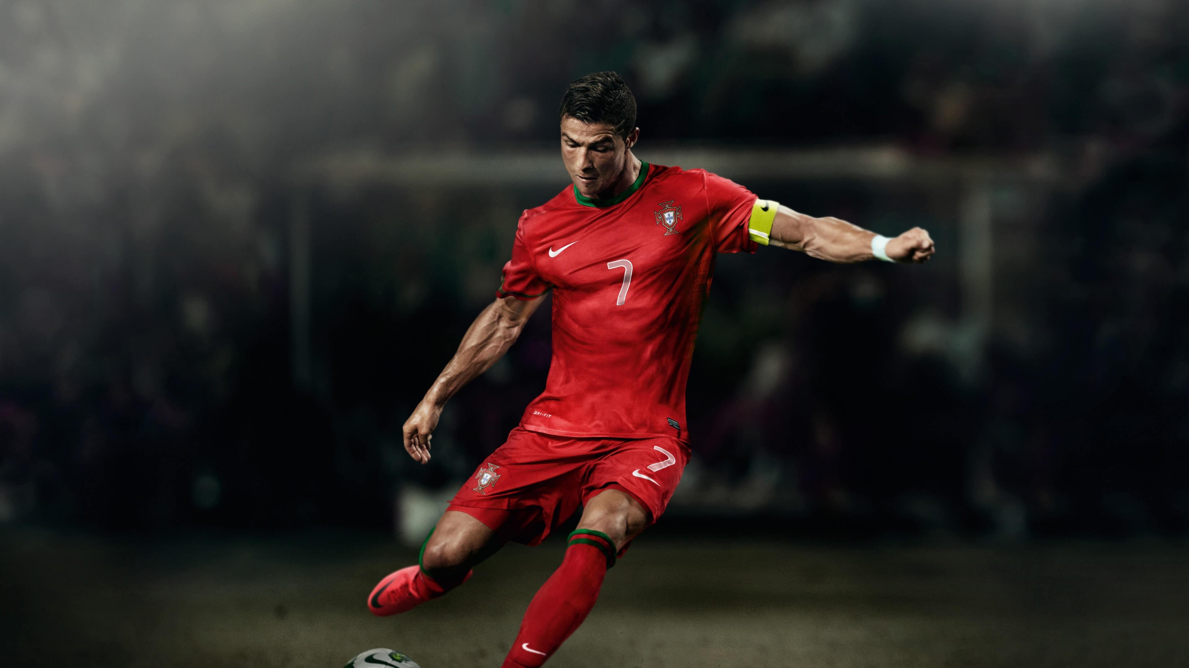 3840x2160 Cristiano Ronaldo Nike Wallpaper 2018