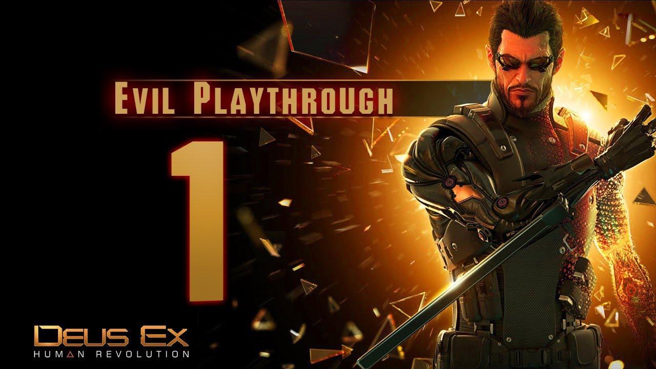 1280x720 Deus Ex: Human Revolution (PC). Evil Playthrough (Everybody Dies) [7]
