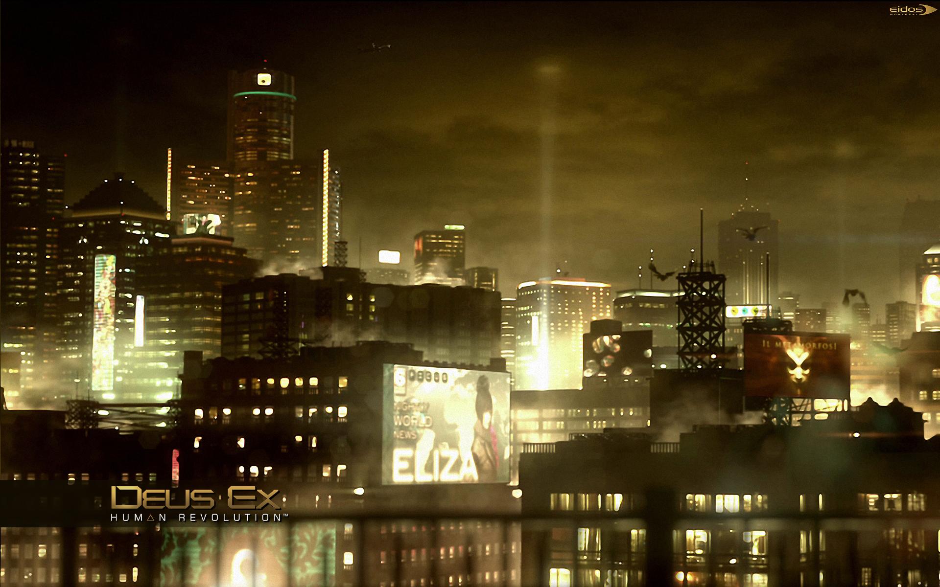 1920x1200 Wallpaper Deus Ex Deus Ex: Human Revolution Games 1920x1200