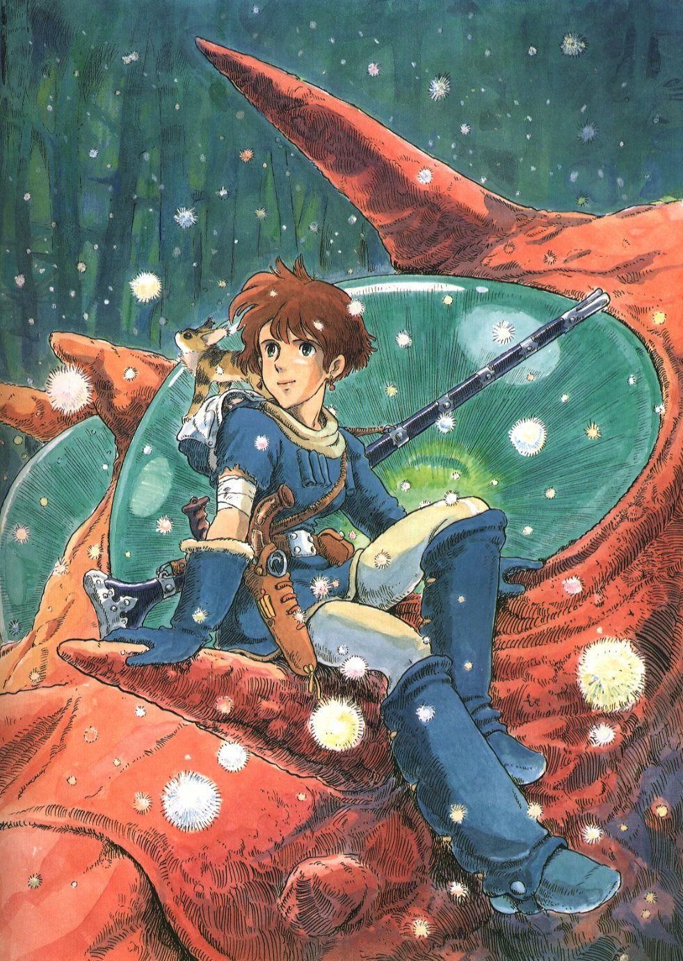982x1381 Nausicaa of the Valley of the Wind and Scan Gallery