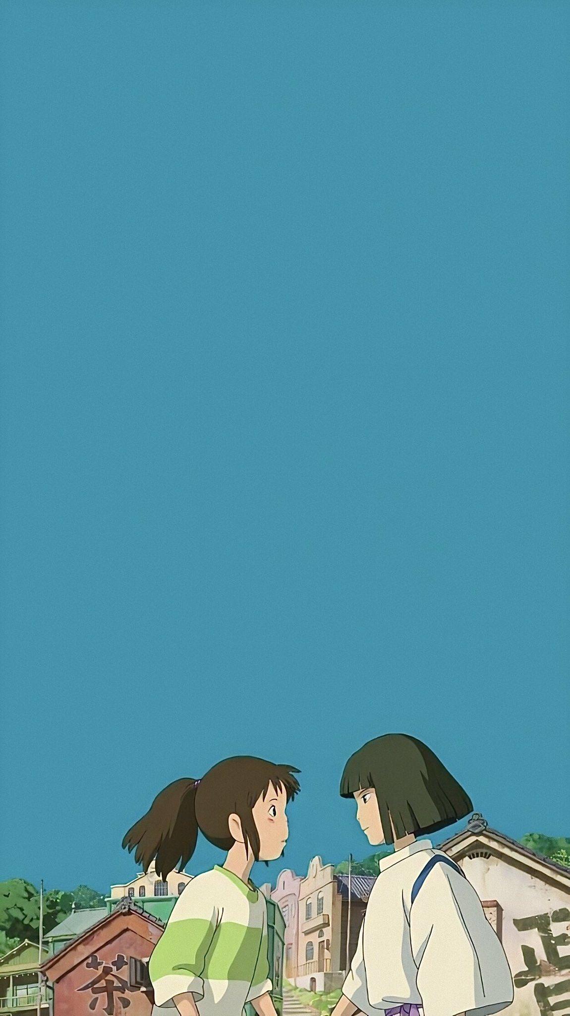 1150x2048 Zaynab Ghibli Wallpaper ⛅️