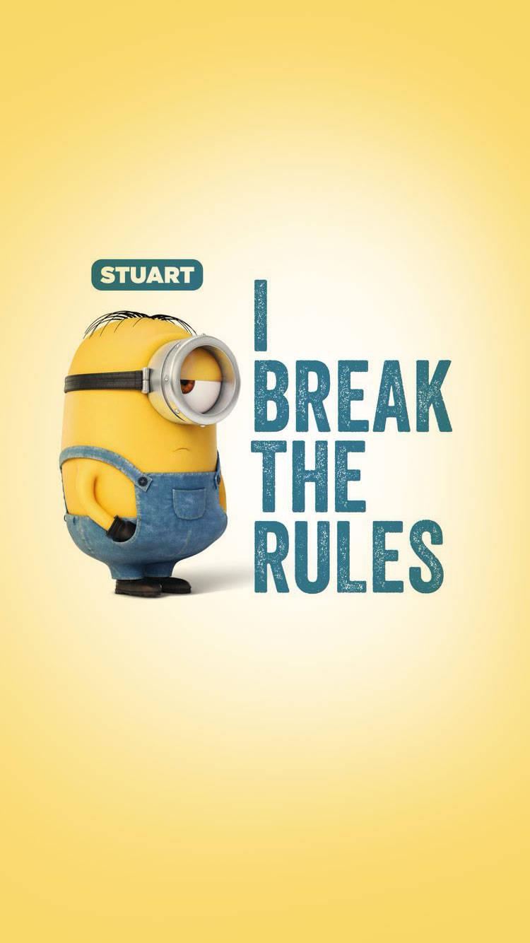 750x1334 Download Stuart The Minion Quote Wallpaper