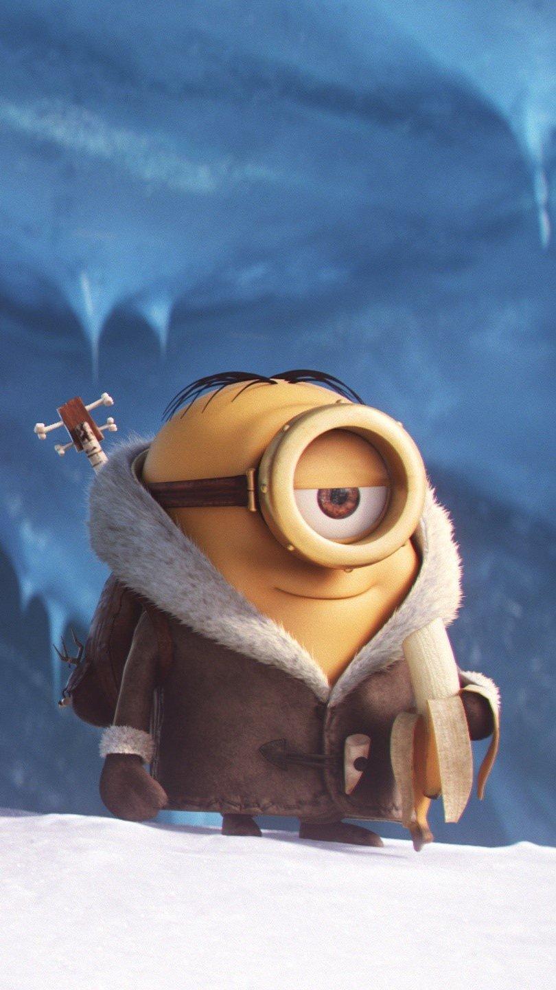 810x1440 Minions at Christmas Wallpaper 2k Quad HD