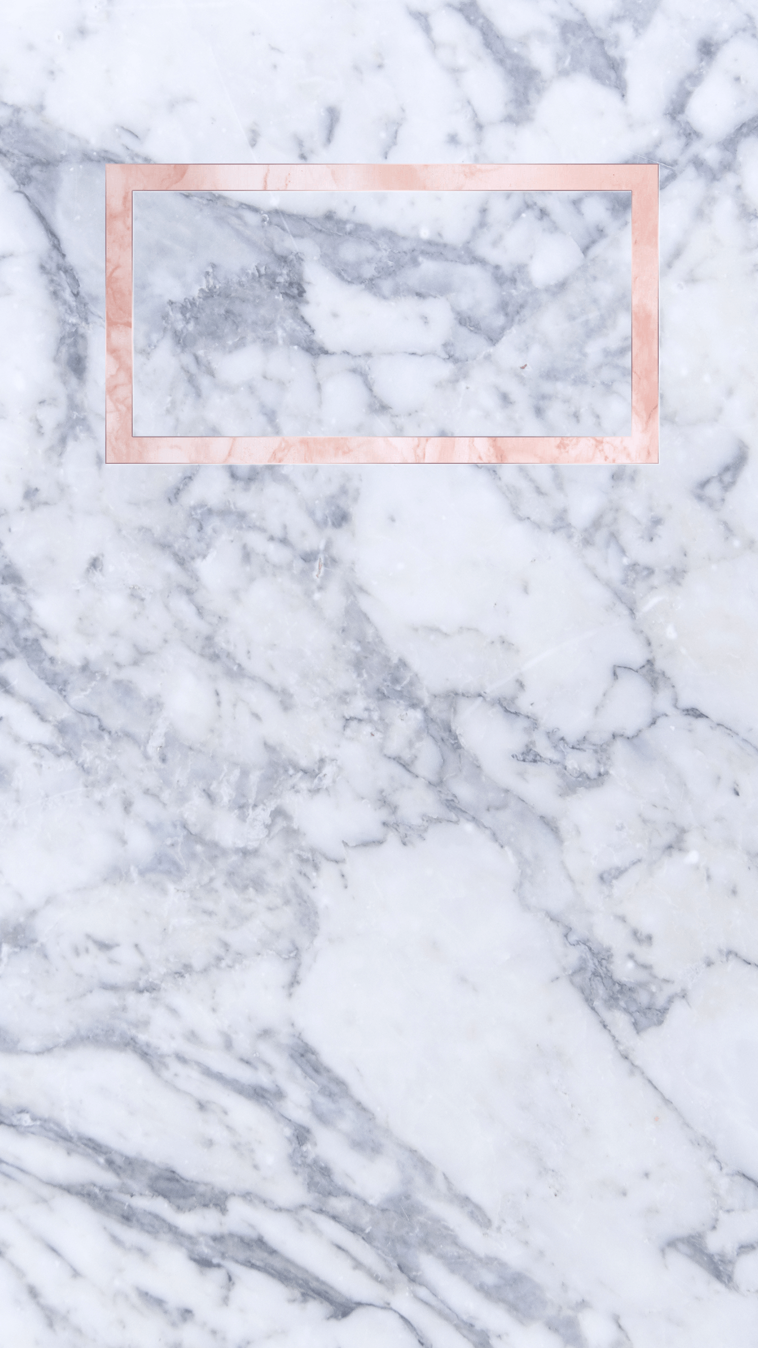 Simple clean minimalist white marble I phone wallpaper with rose gold  detailing and green palm leafs  おしゃれな壁紙背景 カラー壁紙 iphone アー トフォト