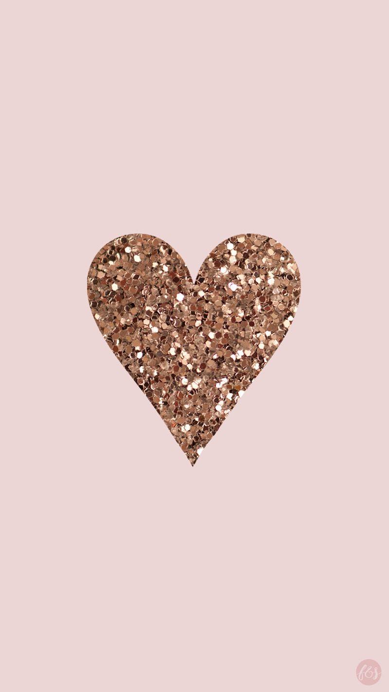 Gold Glitter Hearts Wallpapers - Top Free Gold Glitter Hearts