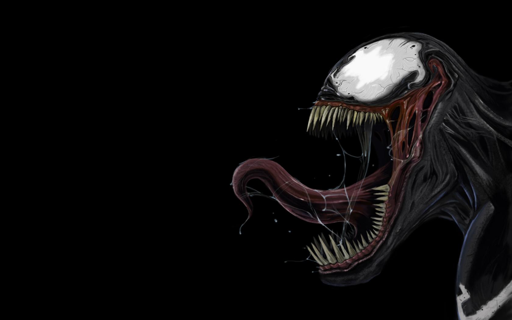 Venom Black Wallpapers - Top Free Venom Black Backgrounds - WallpaperAccess