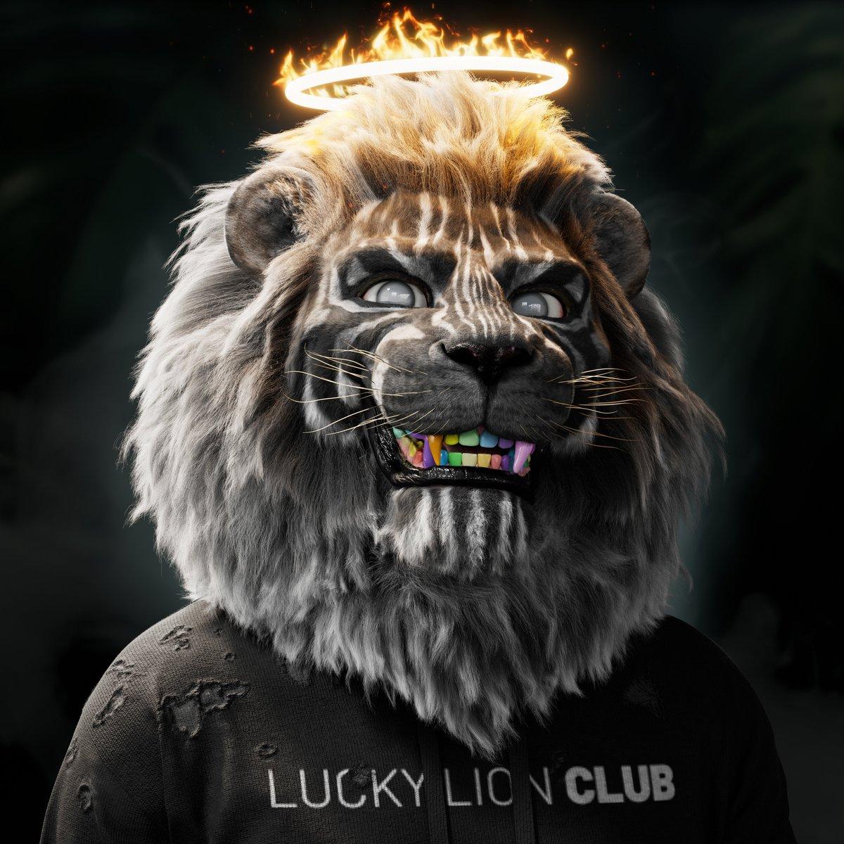 1200x1200 LUCKY LION CLUB Live the King