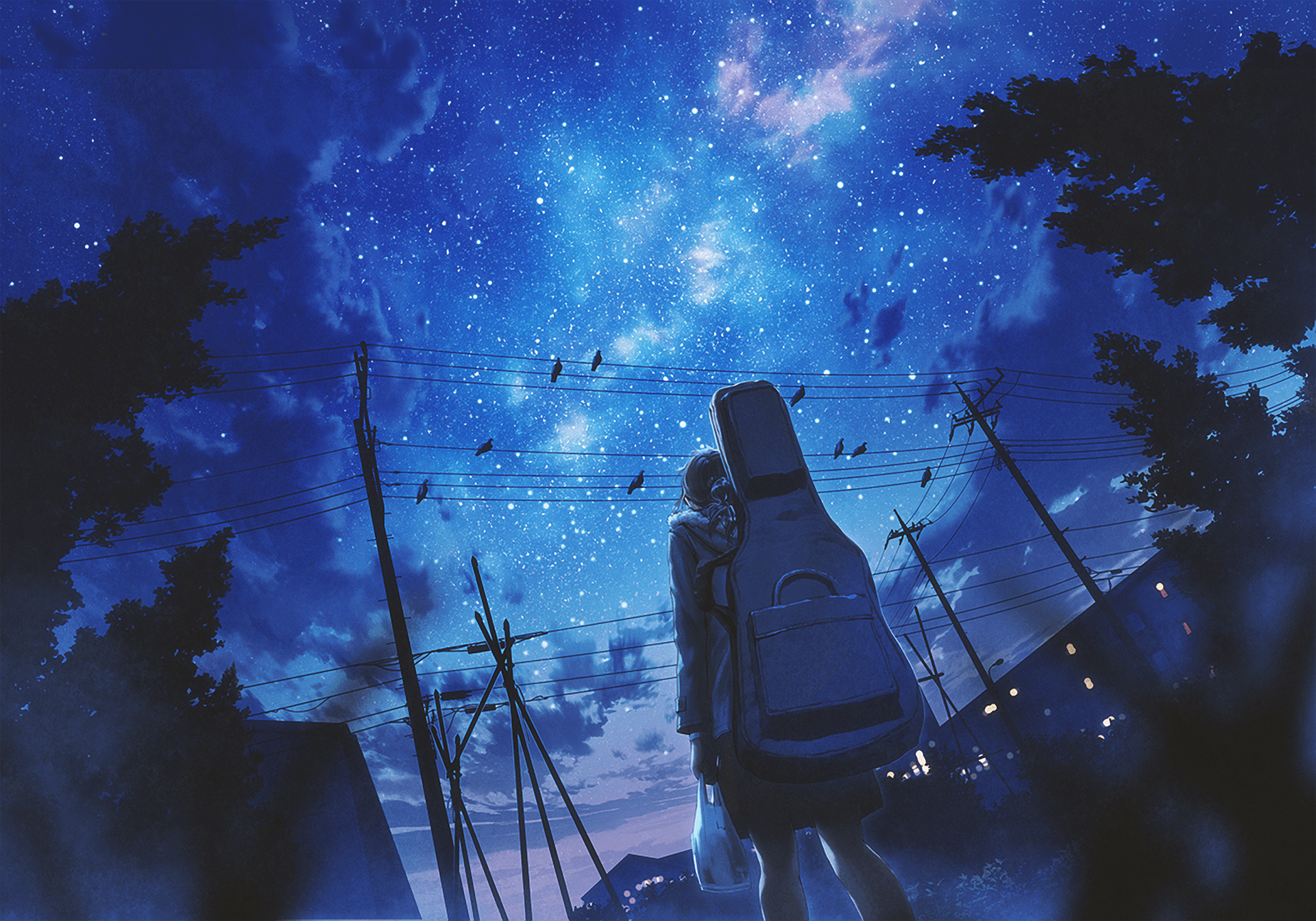 1920x1344 Starry Sky HD Wallpaper and Background