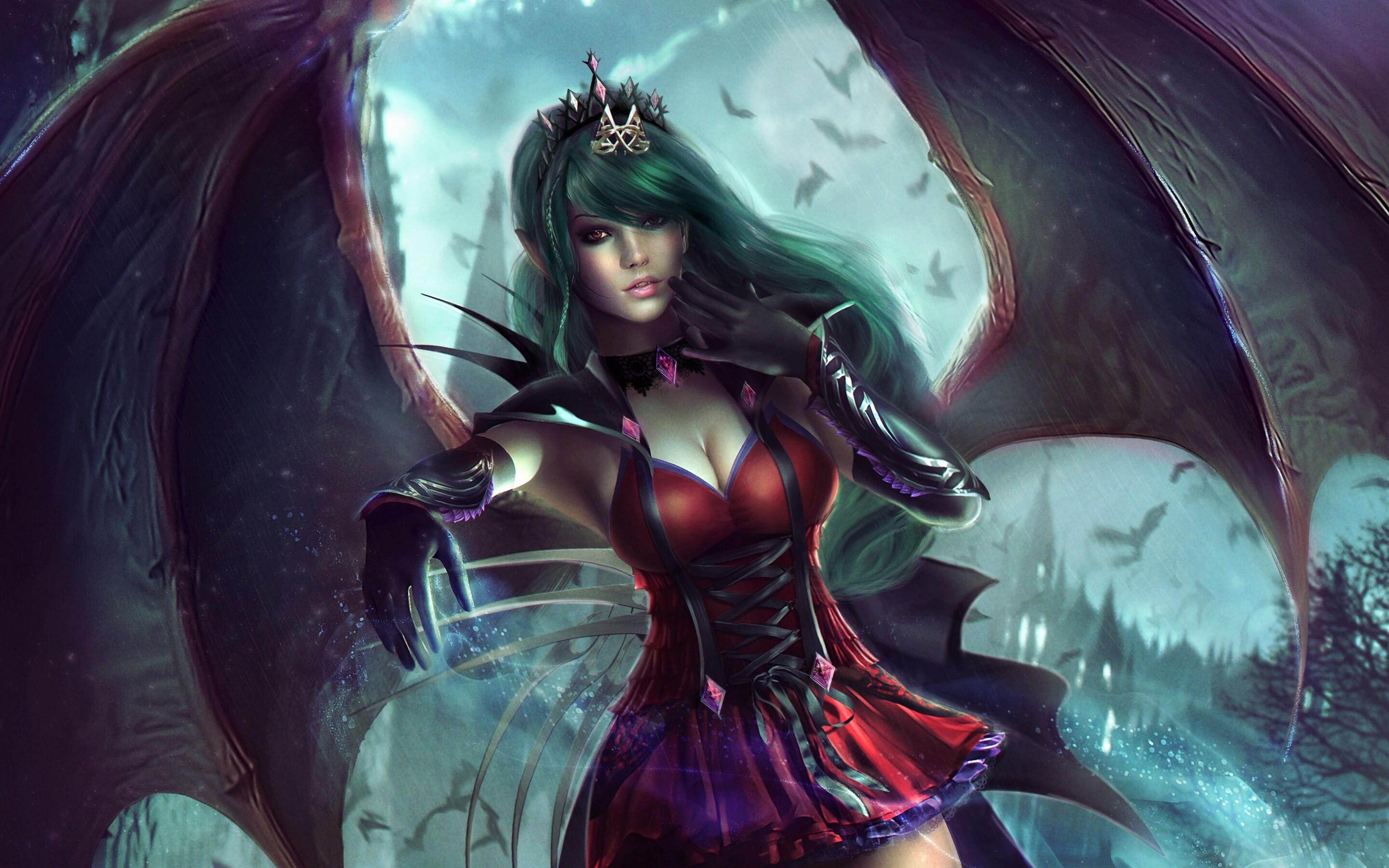 2880x1800 Vampire Princess Macbook Pro Retina HD 4k Wallpaper, Image, Background, Photo and Picture