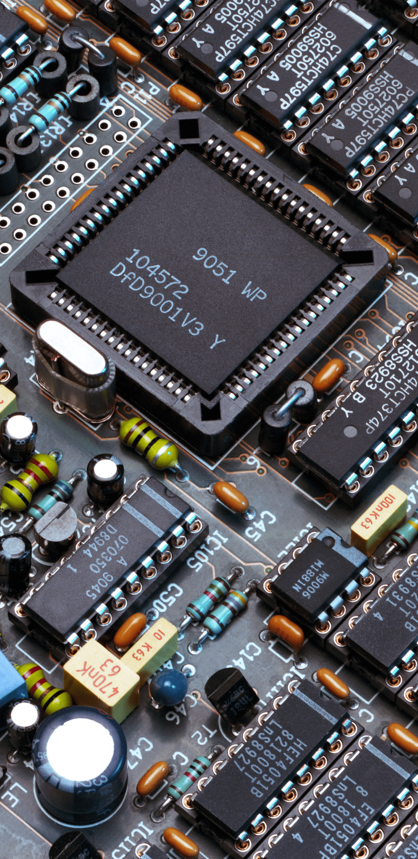 1440x2960 Circuit Phone Wallpaper