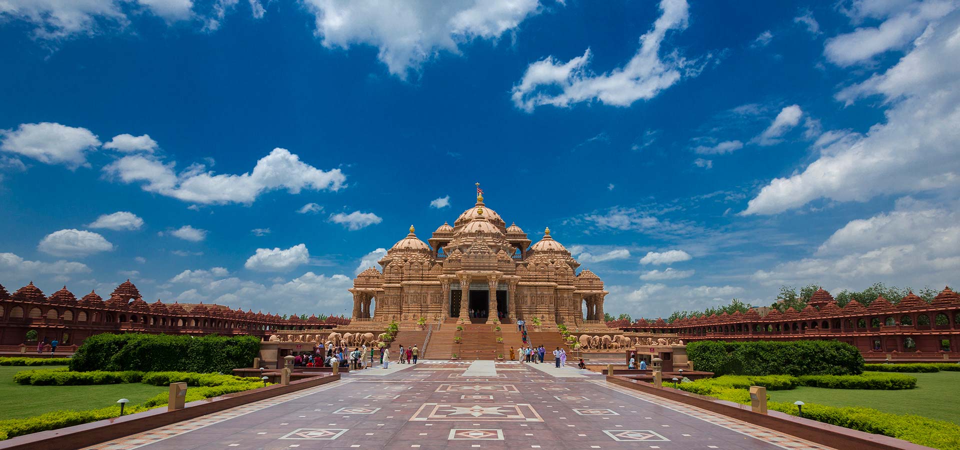 1920x900 Akshardham Wallpaper