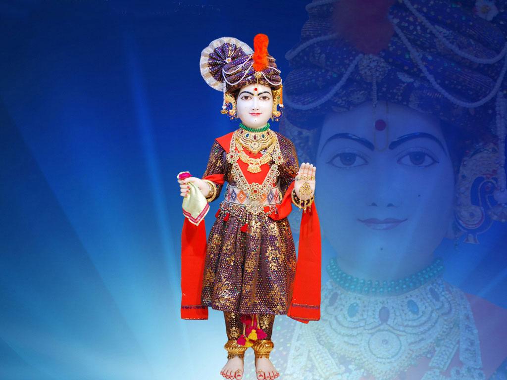 1024x768 FREE Download Swaminarayan Wallpaper