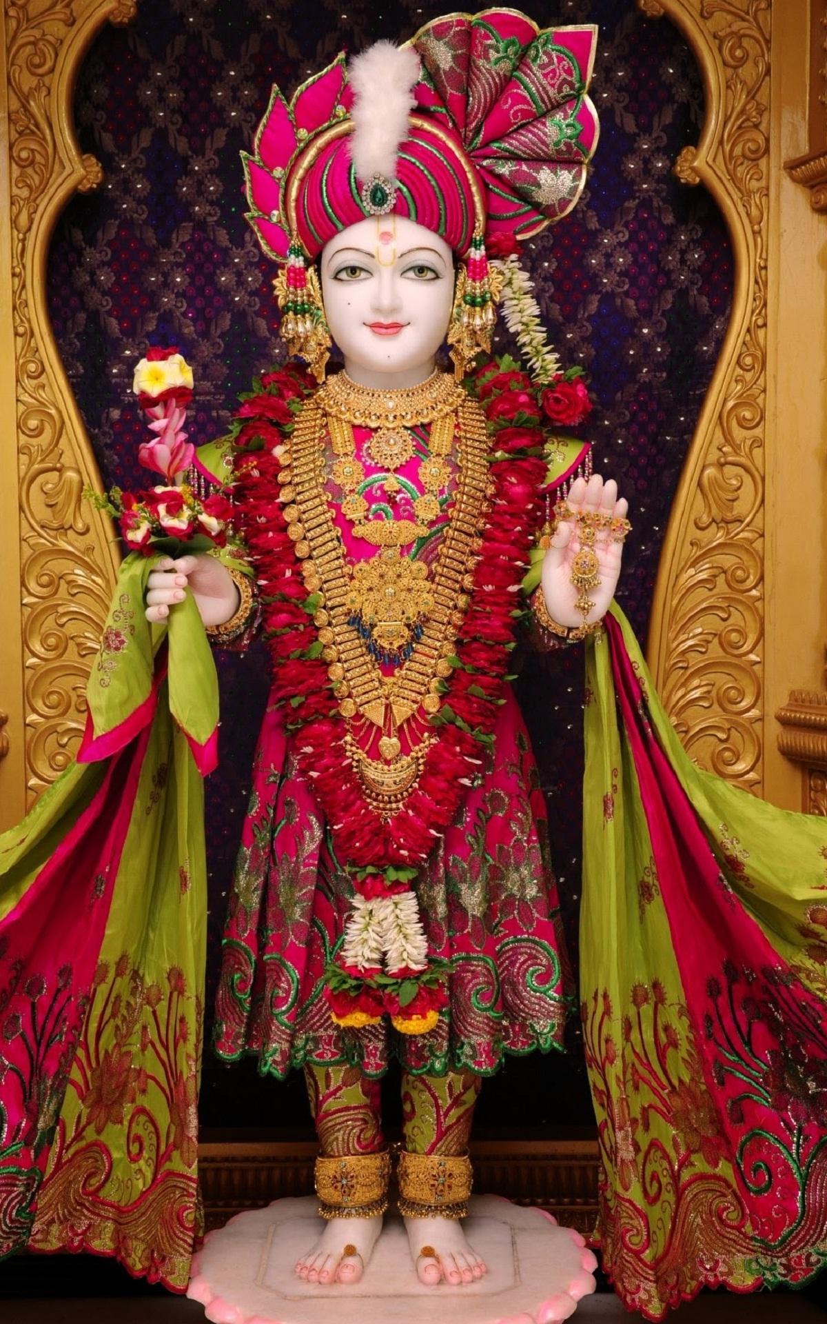 1200x1920 Swaminarayan Mobile Wallpaper