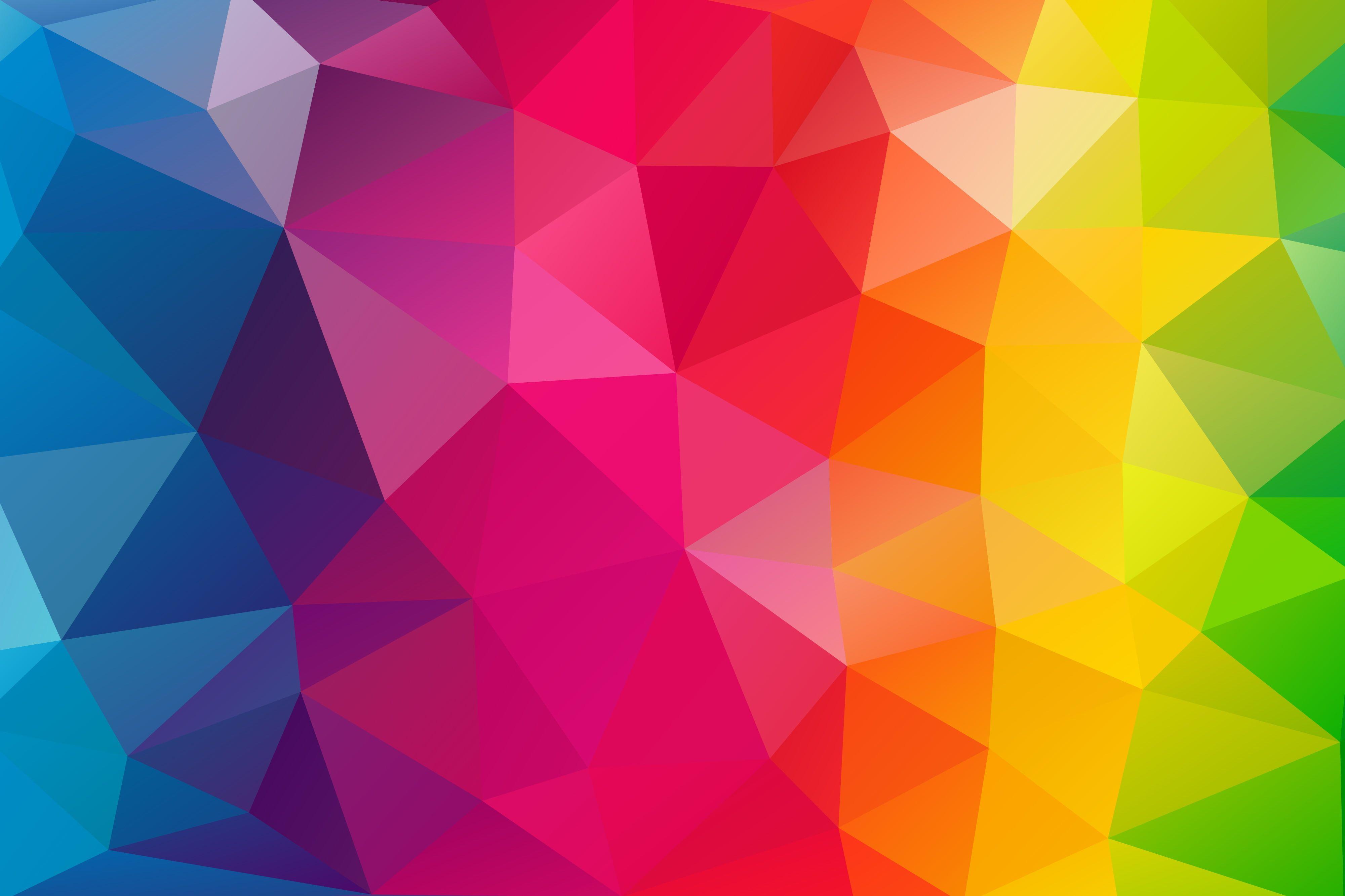 4001x2667 triangle #abstract #hd #colorful #background k K #wallpaper #hdwallpaper #desktop. Fondos de colores, Diseños de dibujo, Papel tapiz abstracto