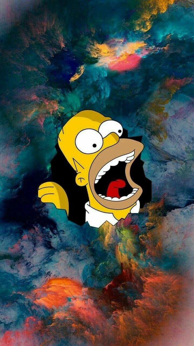 Glitch Simpsons Wallpapers - Top Free Glitch Simpsons Backgrounds ...