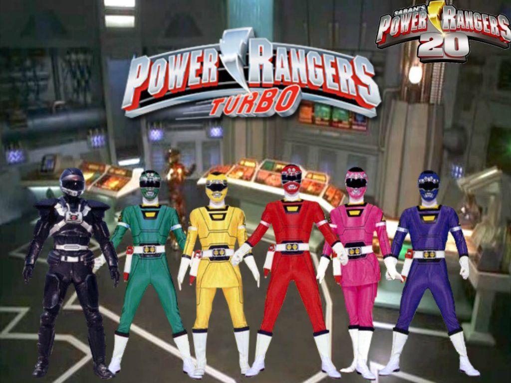 1024x768 Power Rangers 20- Turbo. Power rangers, Ranger, Power rangers turbo